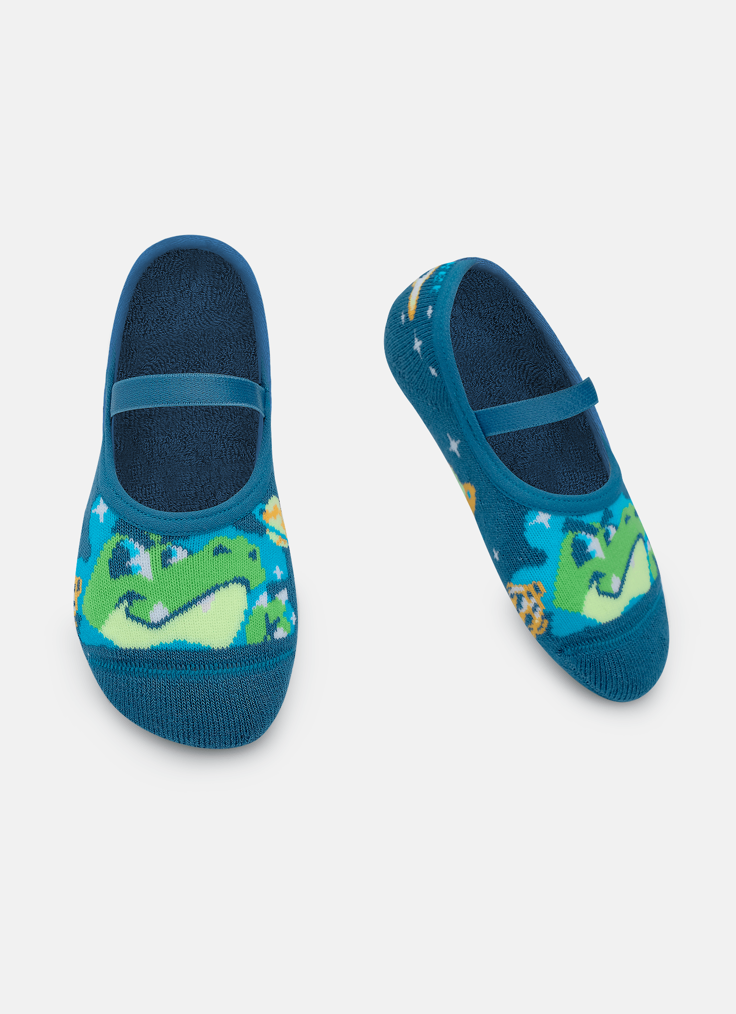 Meia-Sapatilha-Antiderrapante-Bebe-Menino-Dino-Astronauta