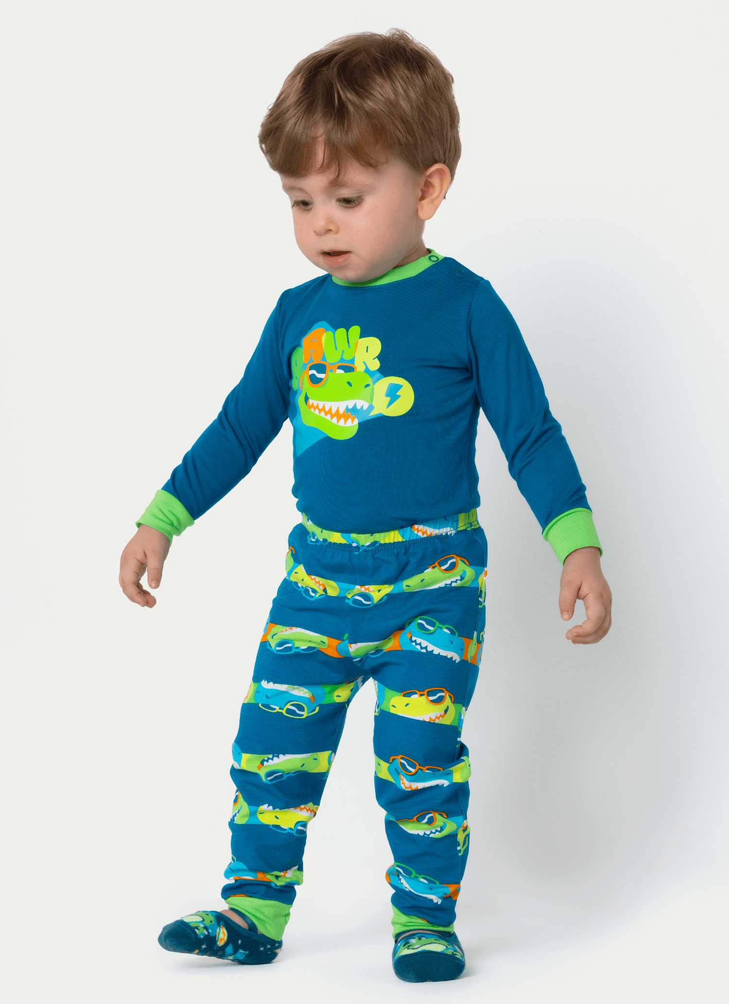 Pijama-Manga-Longa-Viscolycra-Bebe-Menino-Dino