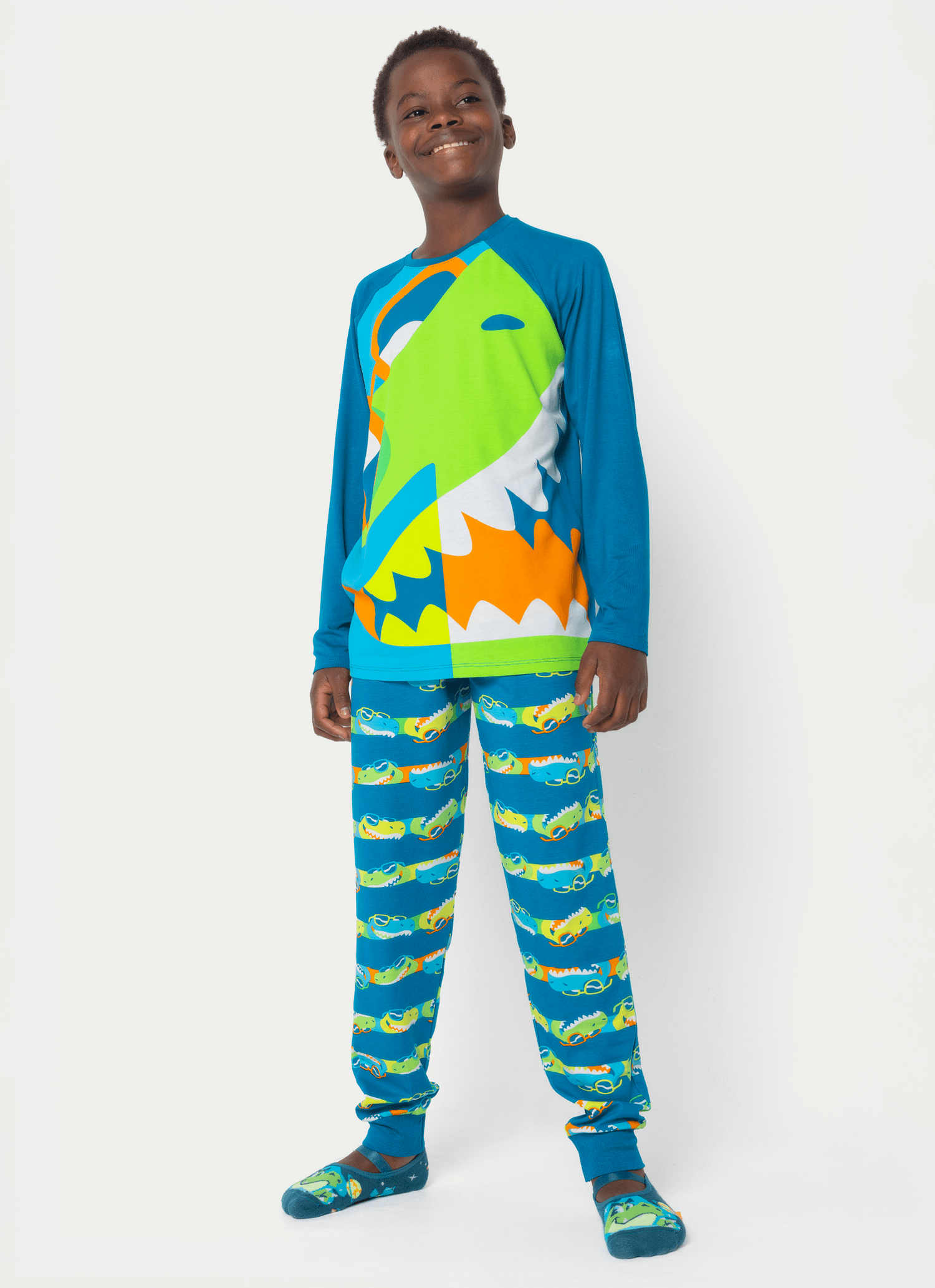 Pijama-Manga-Longa-Viscolycra-Menino-Teen-Dino