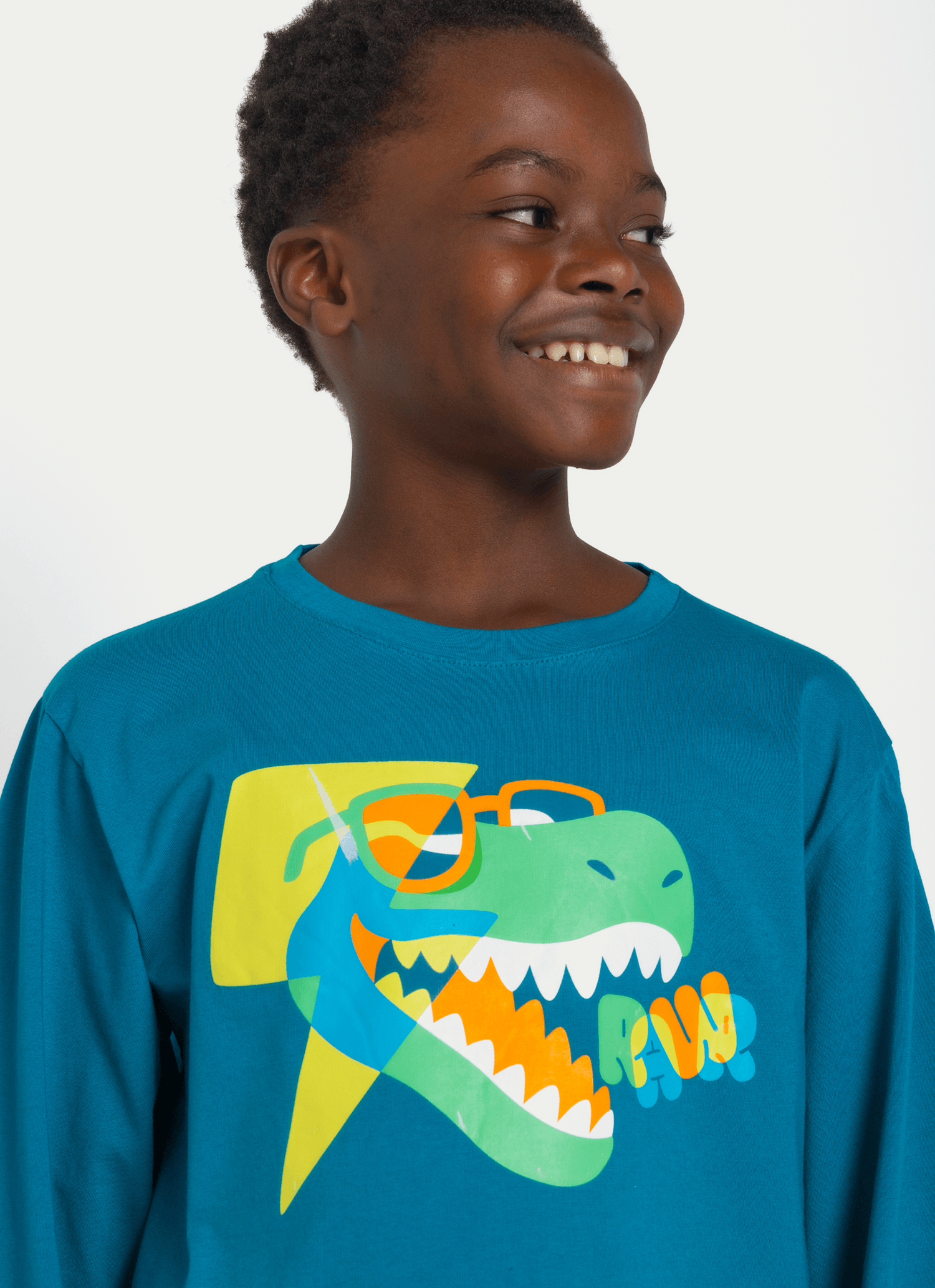 Pijama-Manga-Longa-Algodao-Menino-Teen-Dino