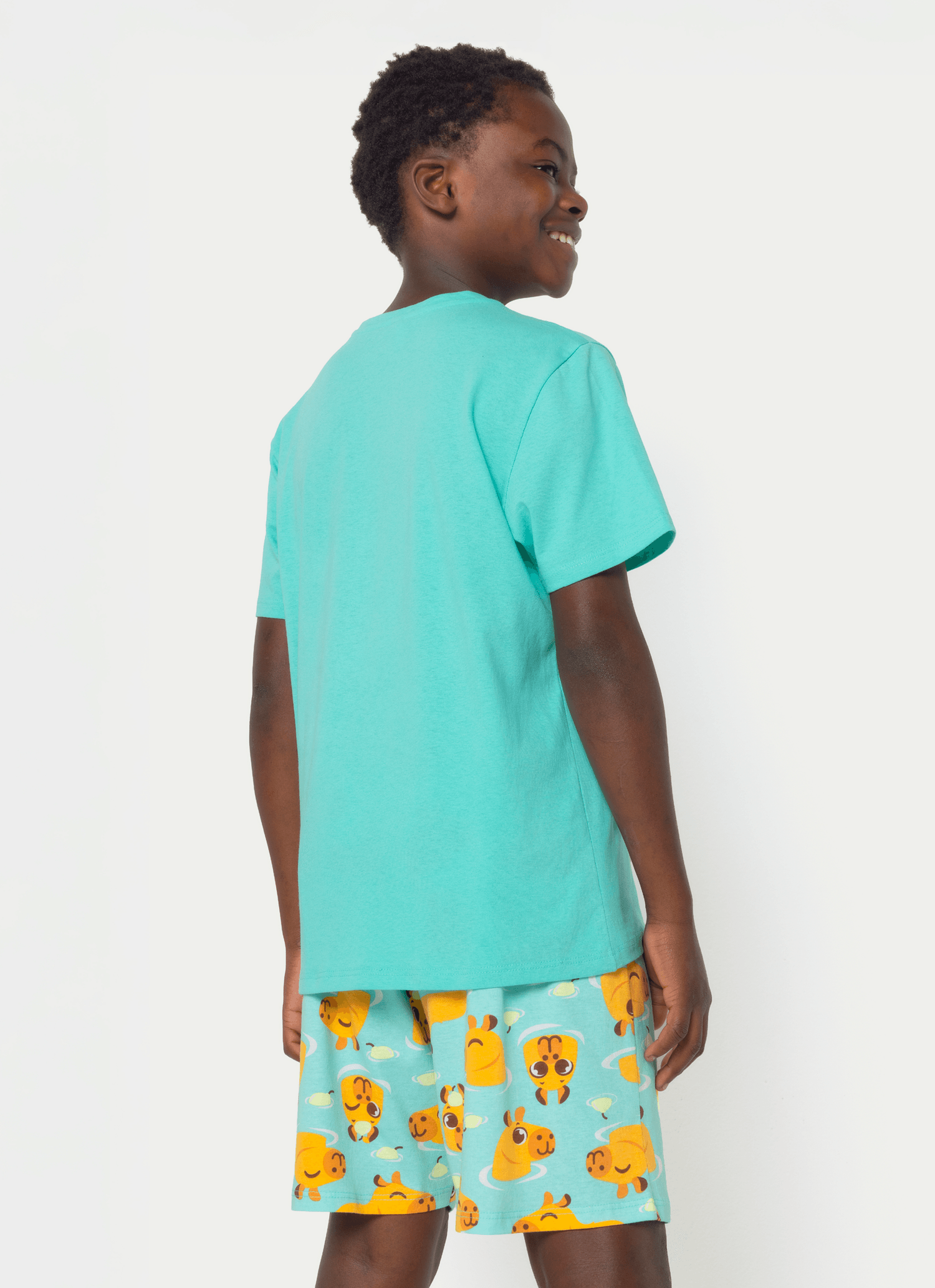 Pijama-Manga-Curta-Algodao-Menino-Teen-Capy-Bora