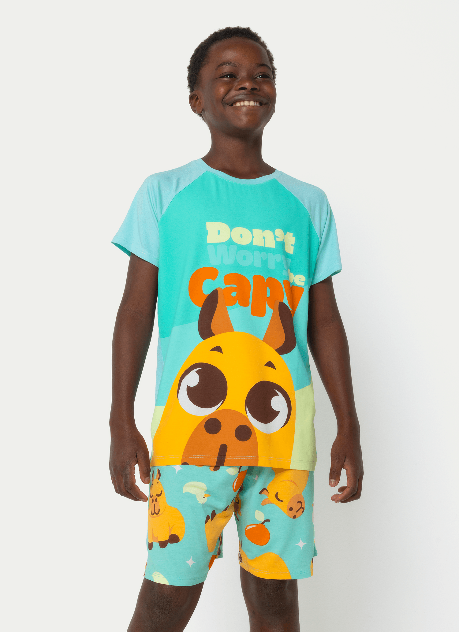 Pijama-Manga-Curta-Viscolycra-Menino-Teen-Capivara-Vibes