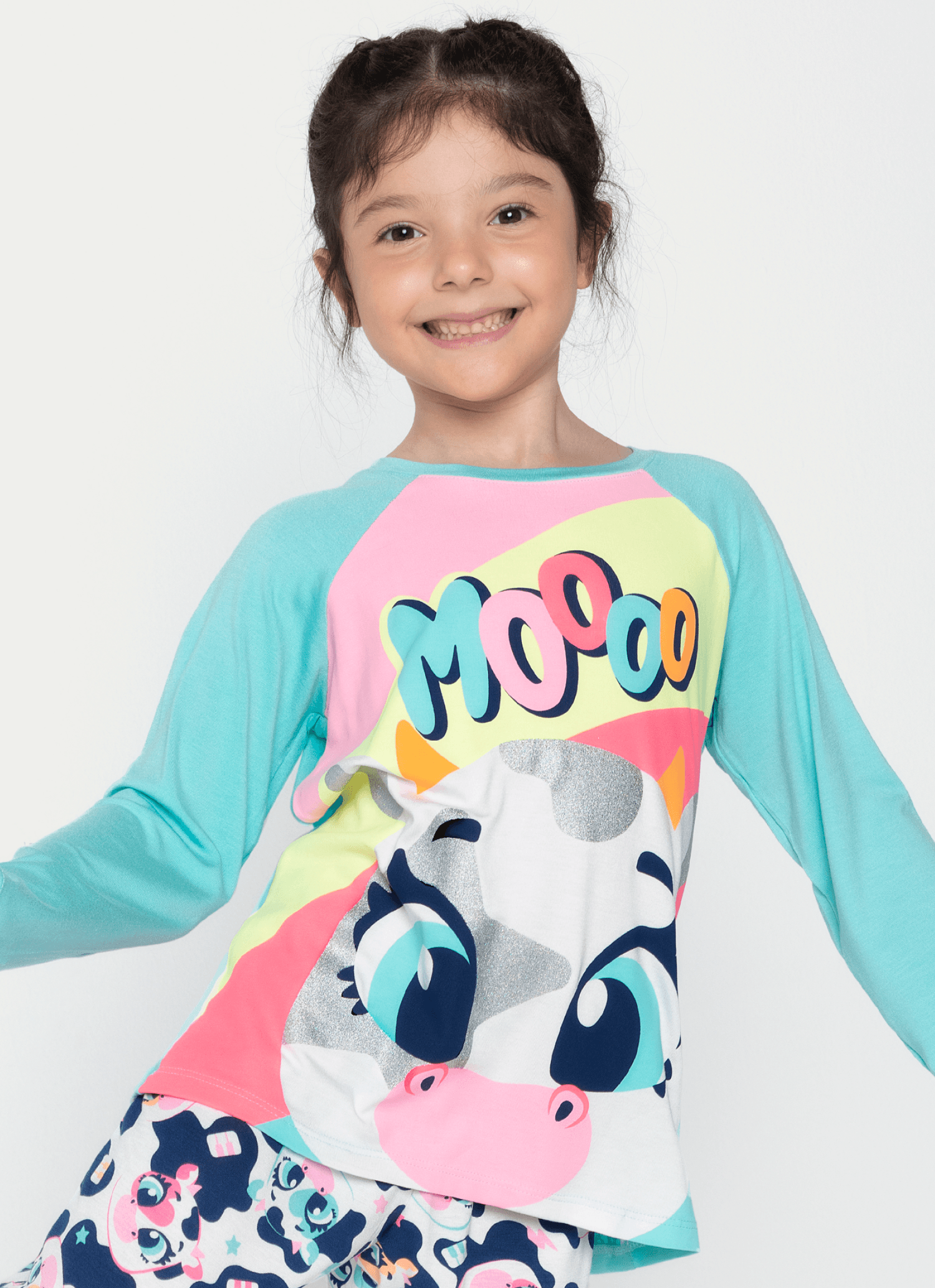 Pijama-Manga-Longa-Viscolycra-Menina-Vaca-Moosic