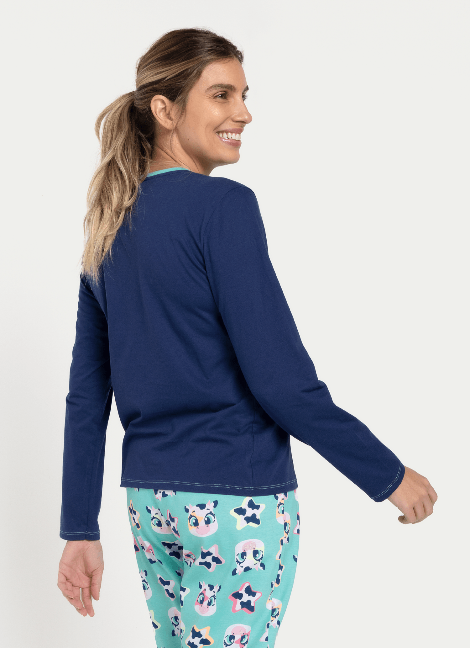 Pijama-Manga-Longa-Algodao-Feminino-Vaca-Moosic