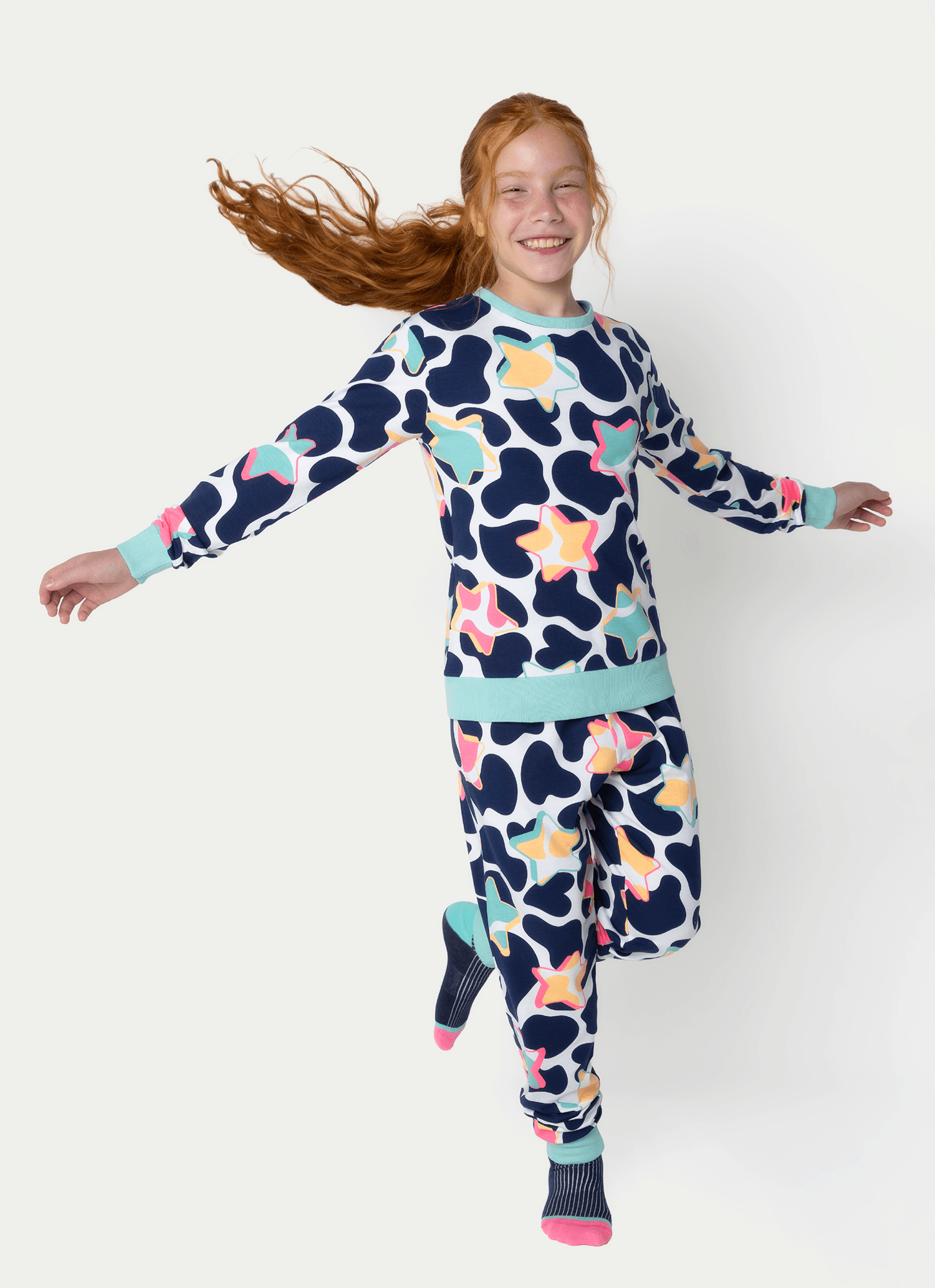 Pijama-Manga-Longa-Ultra-Visco-Menina-Teen-Vaca-Moosic
