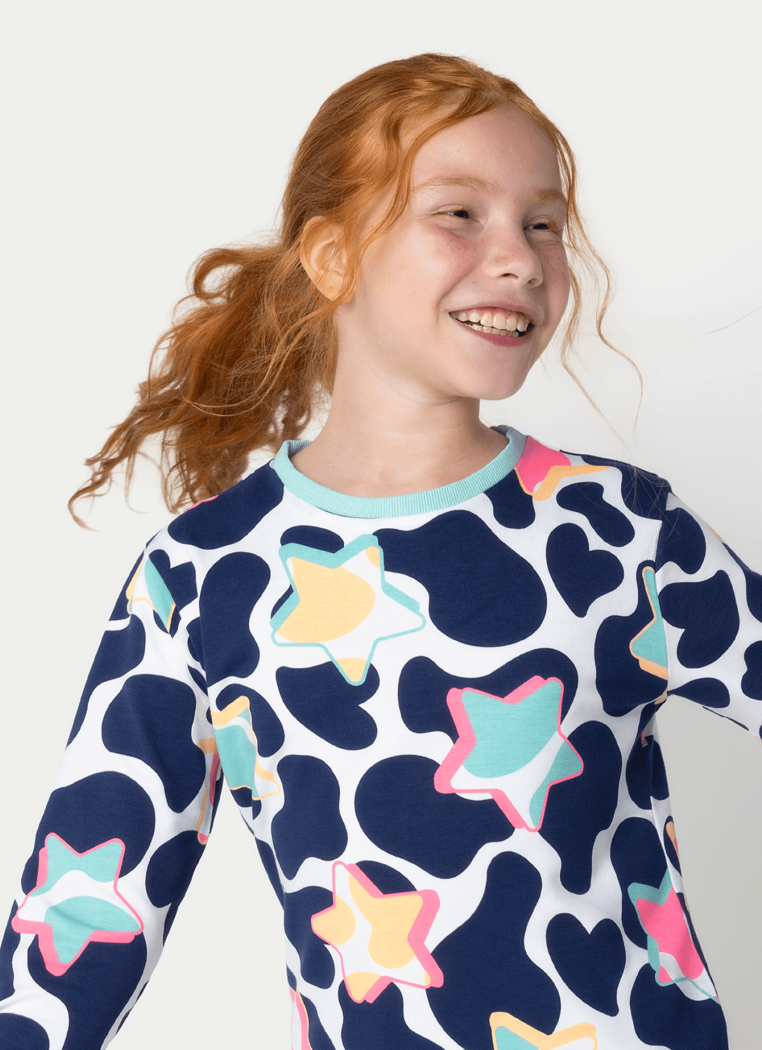 Pijama-Manga-Longa-Ultra-Visco-Menina-Teen-Vaca-Moosic