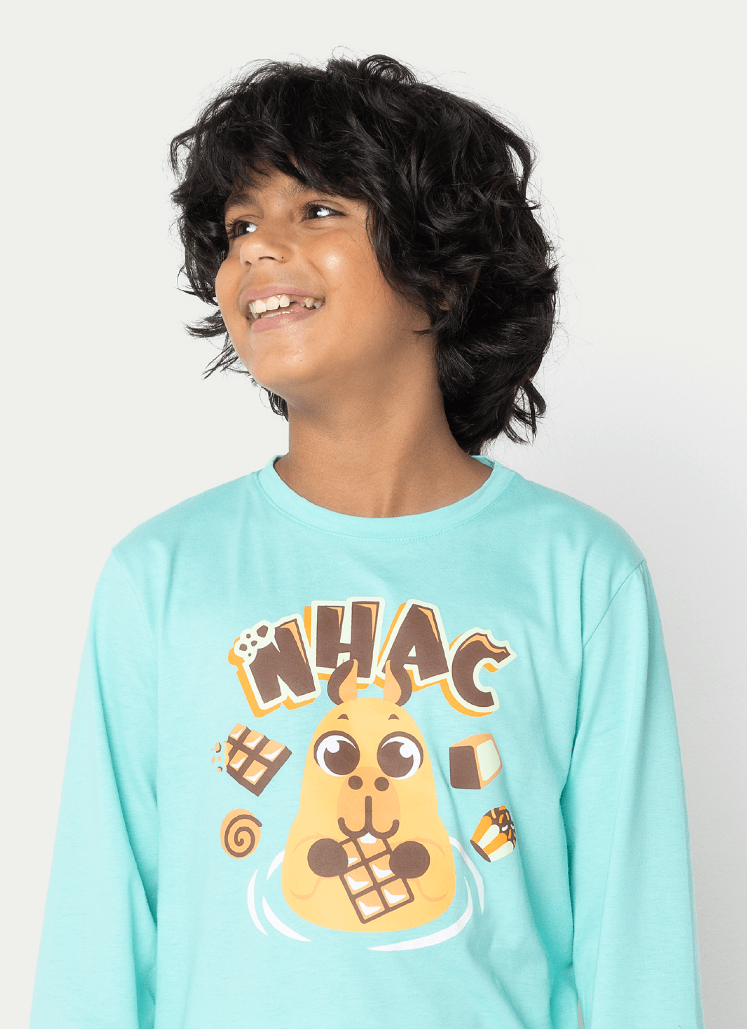 Pijama-Manga-Longa-Algodao-Menino-Teen-Capivara-Chocolate