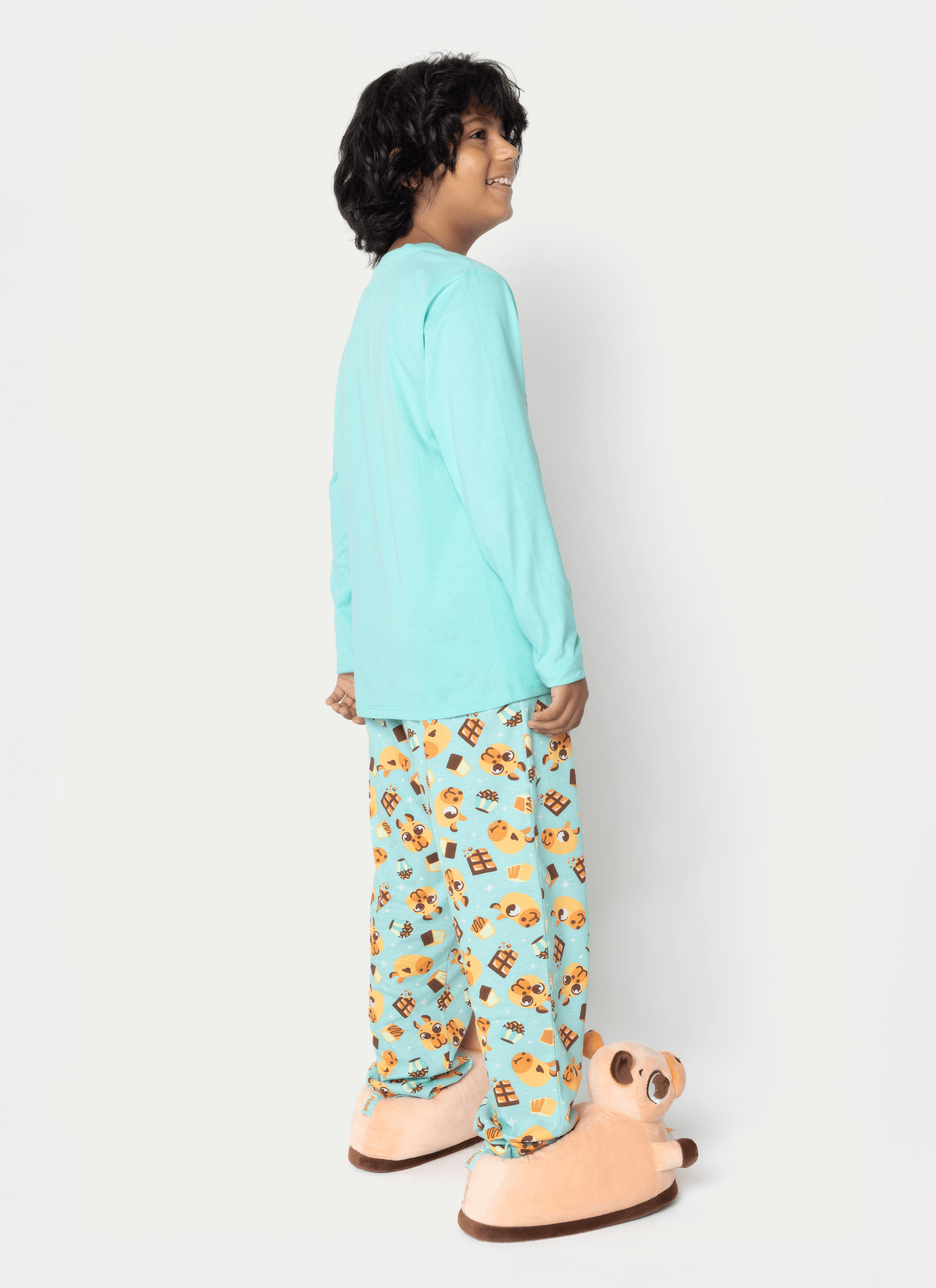 Pijama-Manga-Longa-Algodao-Menino-Teen-Capivara-Chocolate