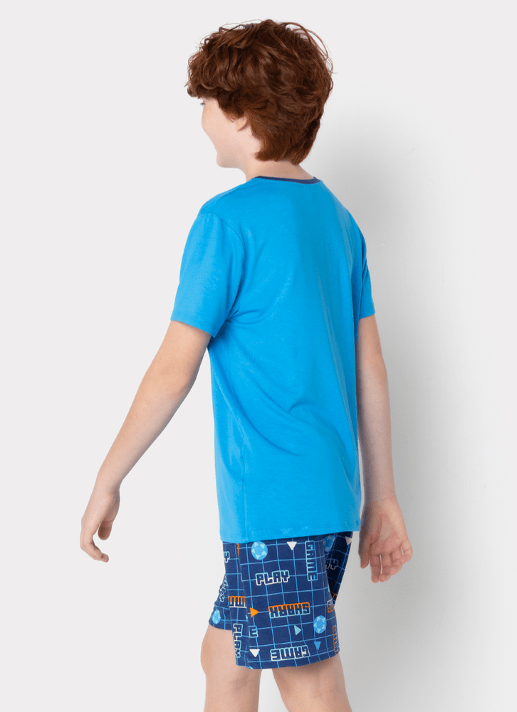 Pijama-Manga-Curta-Viscolycra-Menino-Teen-Tubarao-Futevolei