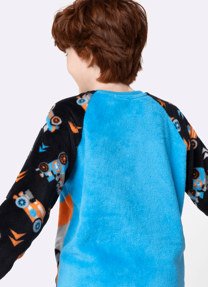 Pijama-Manga-Longa-Soft-Menino-Teen-Gorila-Racing