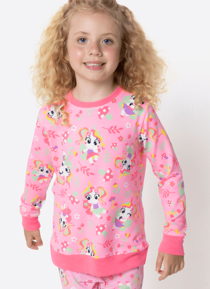 Pijama-Manga-Longa-Menina-Unicornio-Encantado