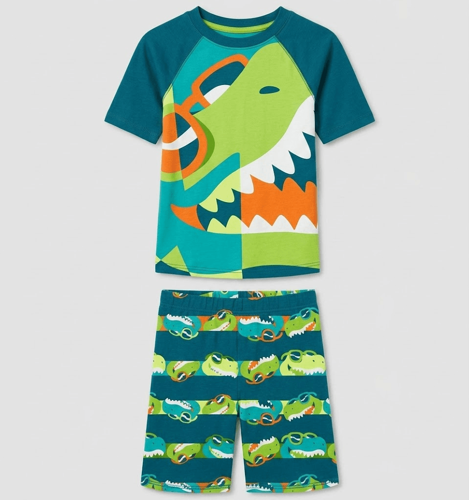 Pijama-Manga-Curta-Viscolycra-Menino-Teen-Dino
