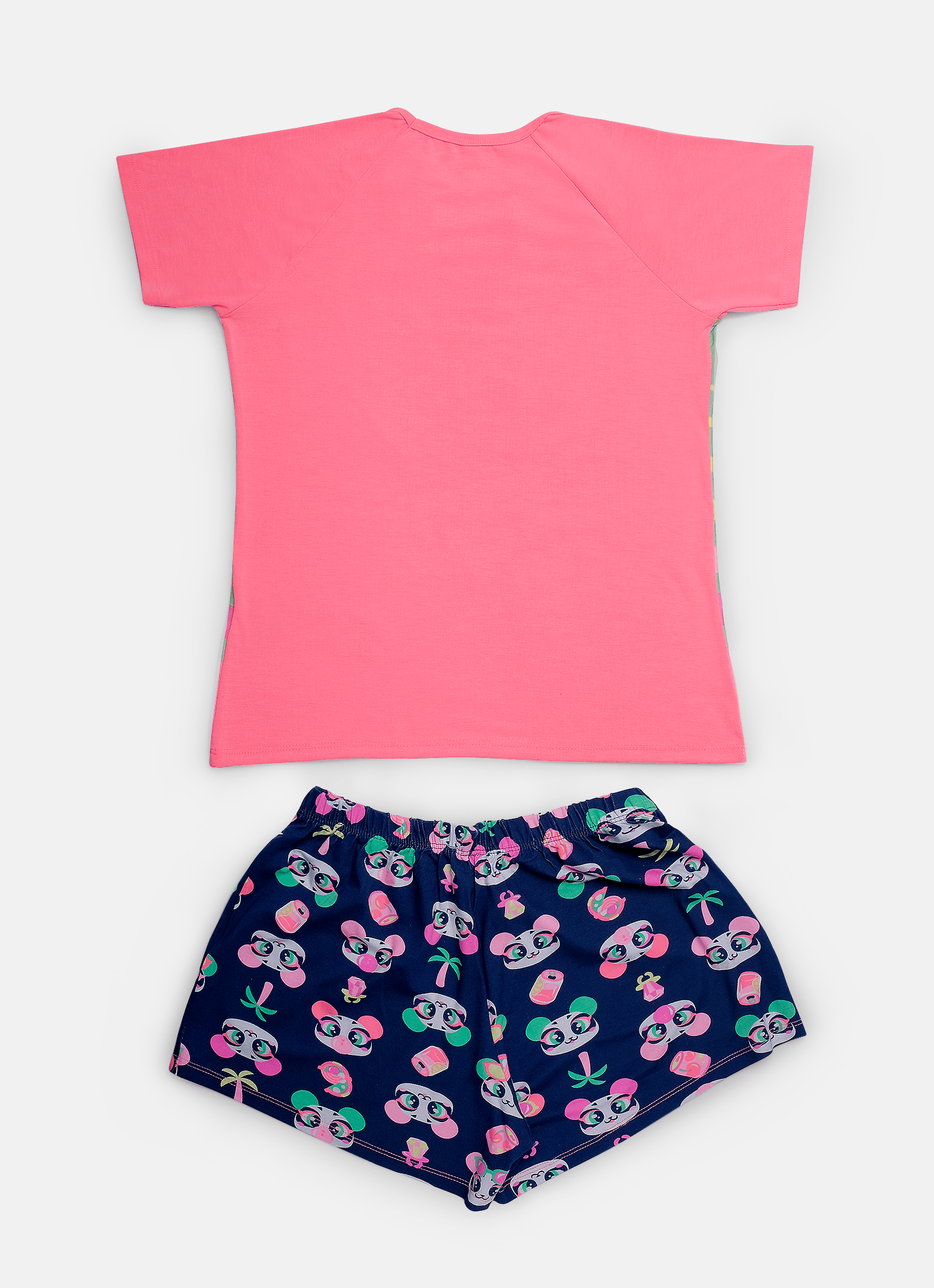 Pijama-Manga-Curta-Viscolycra-Feminino-Panda-Miami