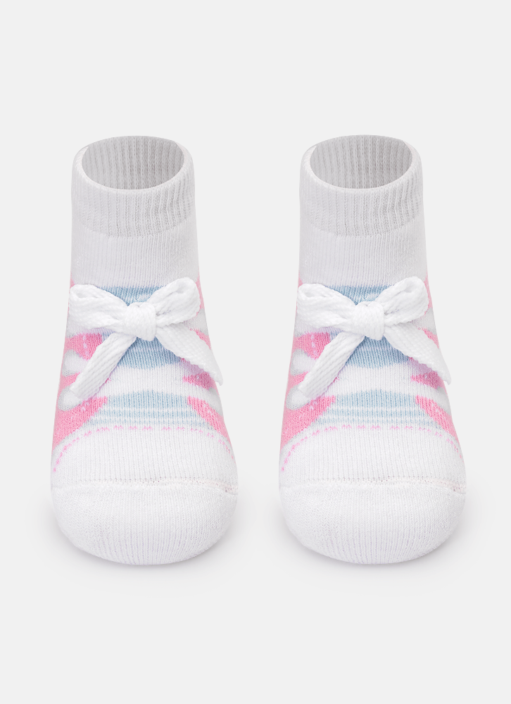 Meia-Soquete-Bebe-Menina-Aplique-Tenis