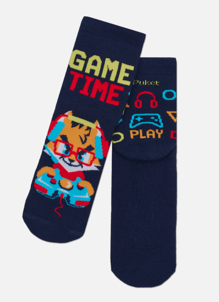 Meia-Soquete-Menino-Gato-Gamer