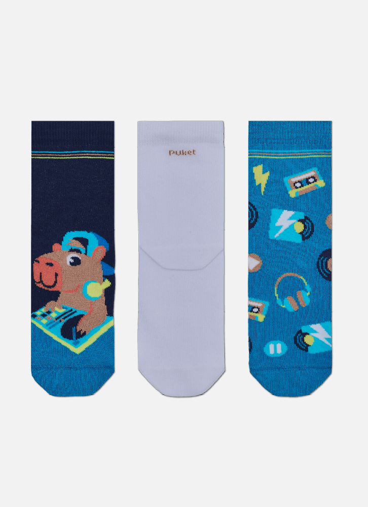 Kit-Com-3-Meias-Menino-Capivara-Dj