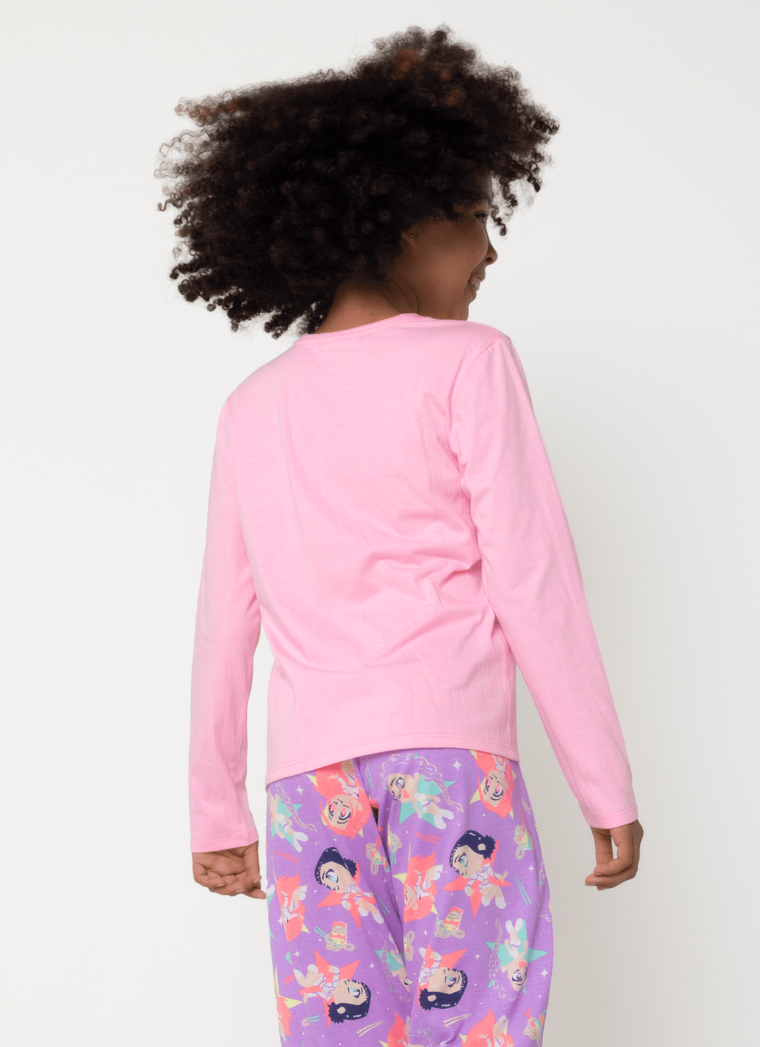 Pijama-Manga-Longa-Menina-Teen-Guerreiras-Do-K-pop