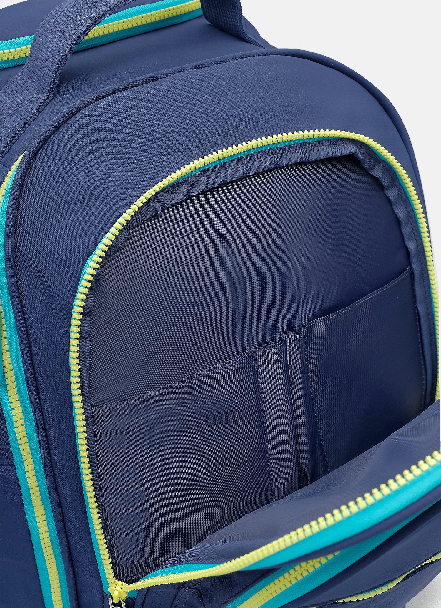 Mochila-Com-Rodinha-360-Color-Block-Azul-Marinho-E-Amarelo