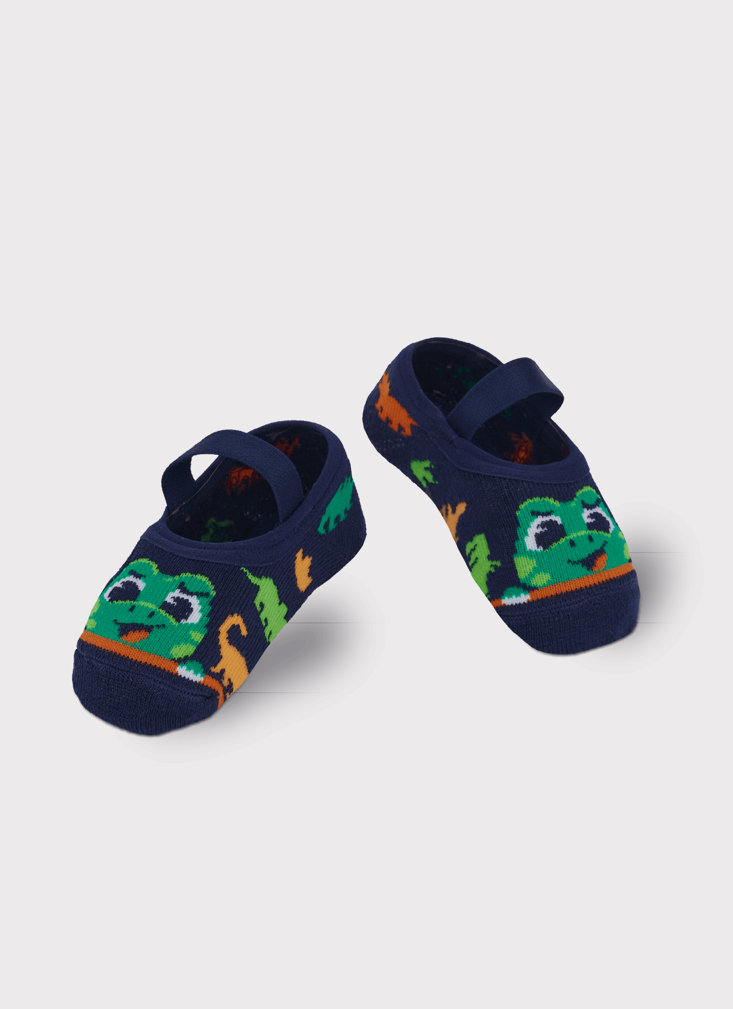 Meia-Sapatilha-Antiderrapante-Bebe-Menino-Dinossauro