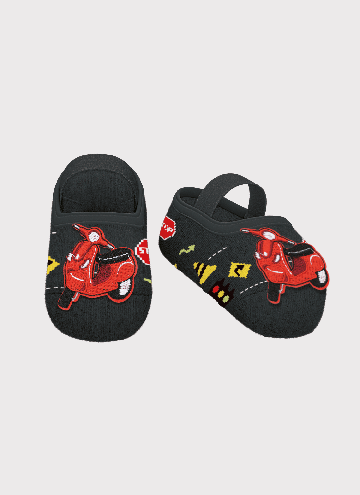 Meia-Sapatilha-Bebe-Menino-Motocicleta