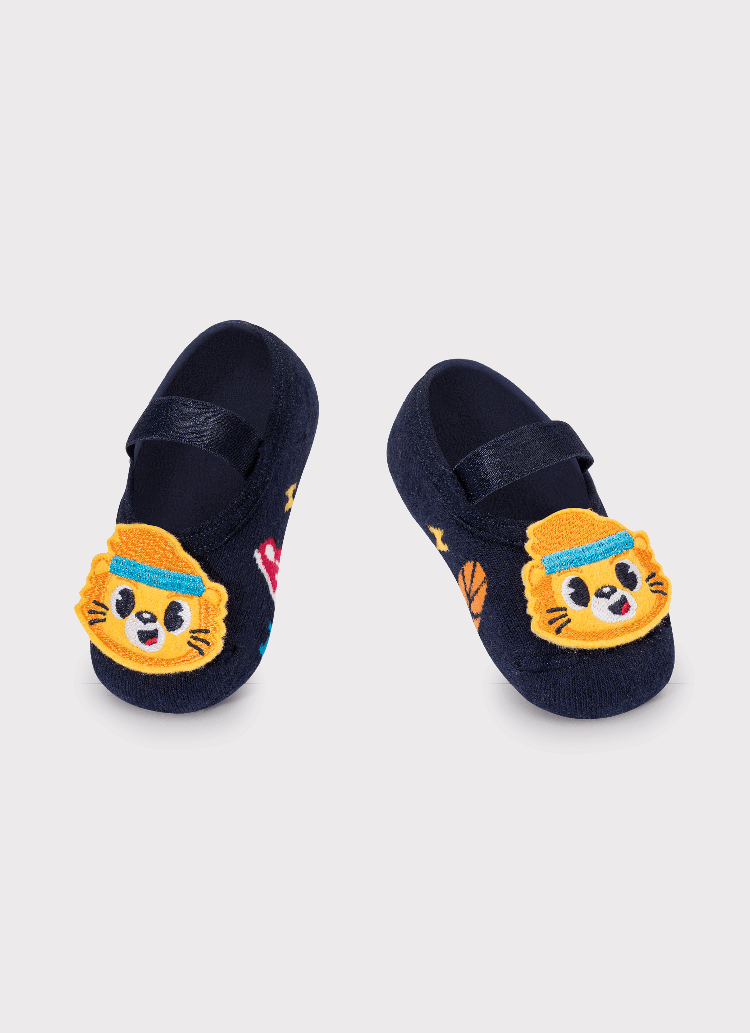 Meia-Sapatilha-Antiderrapante-Bebe-Menino-Leao
