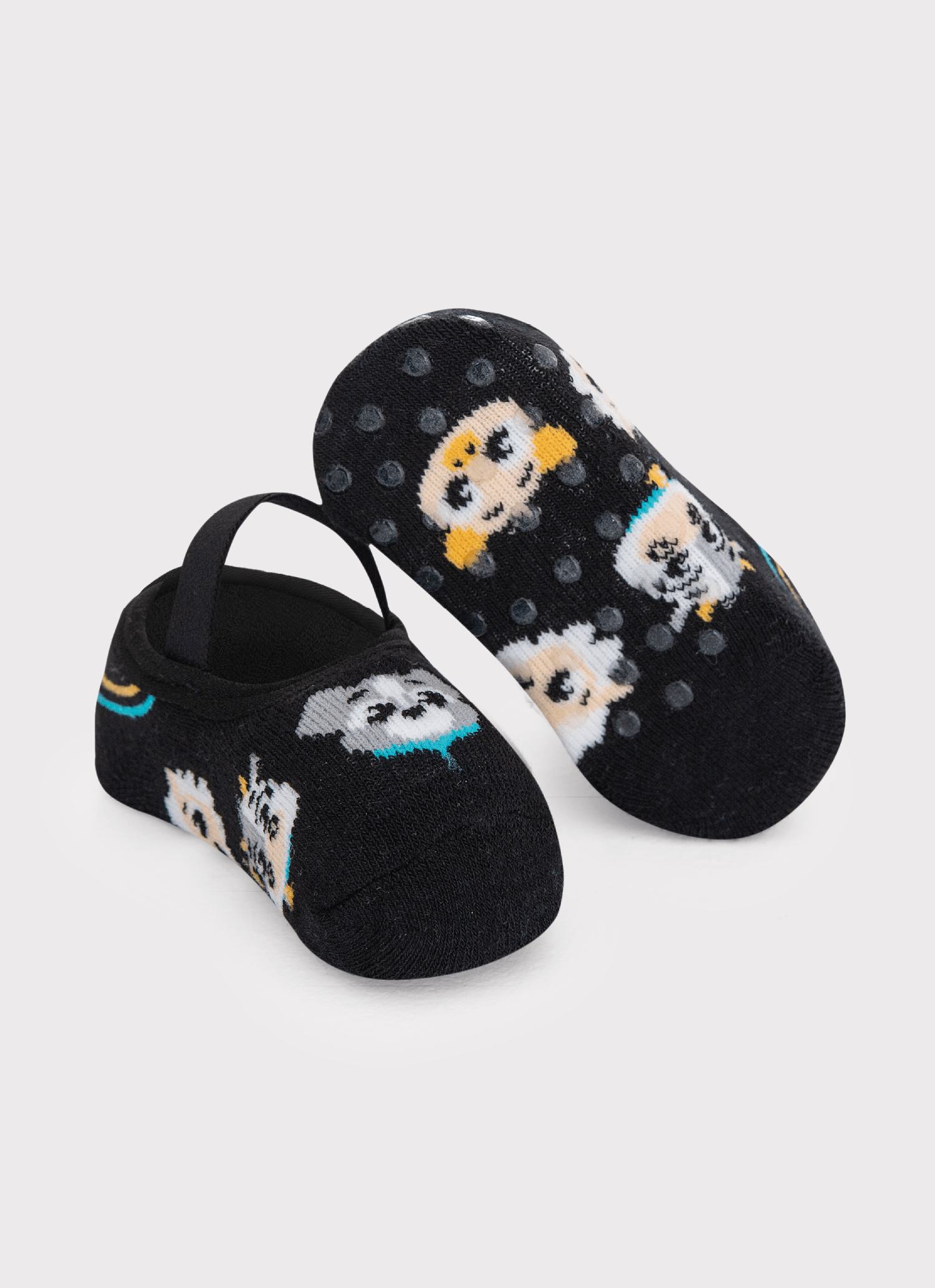 Meia-Sapatilha-Antiderrapante-Bebe-Menino-Animais