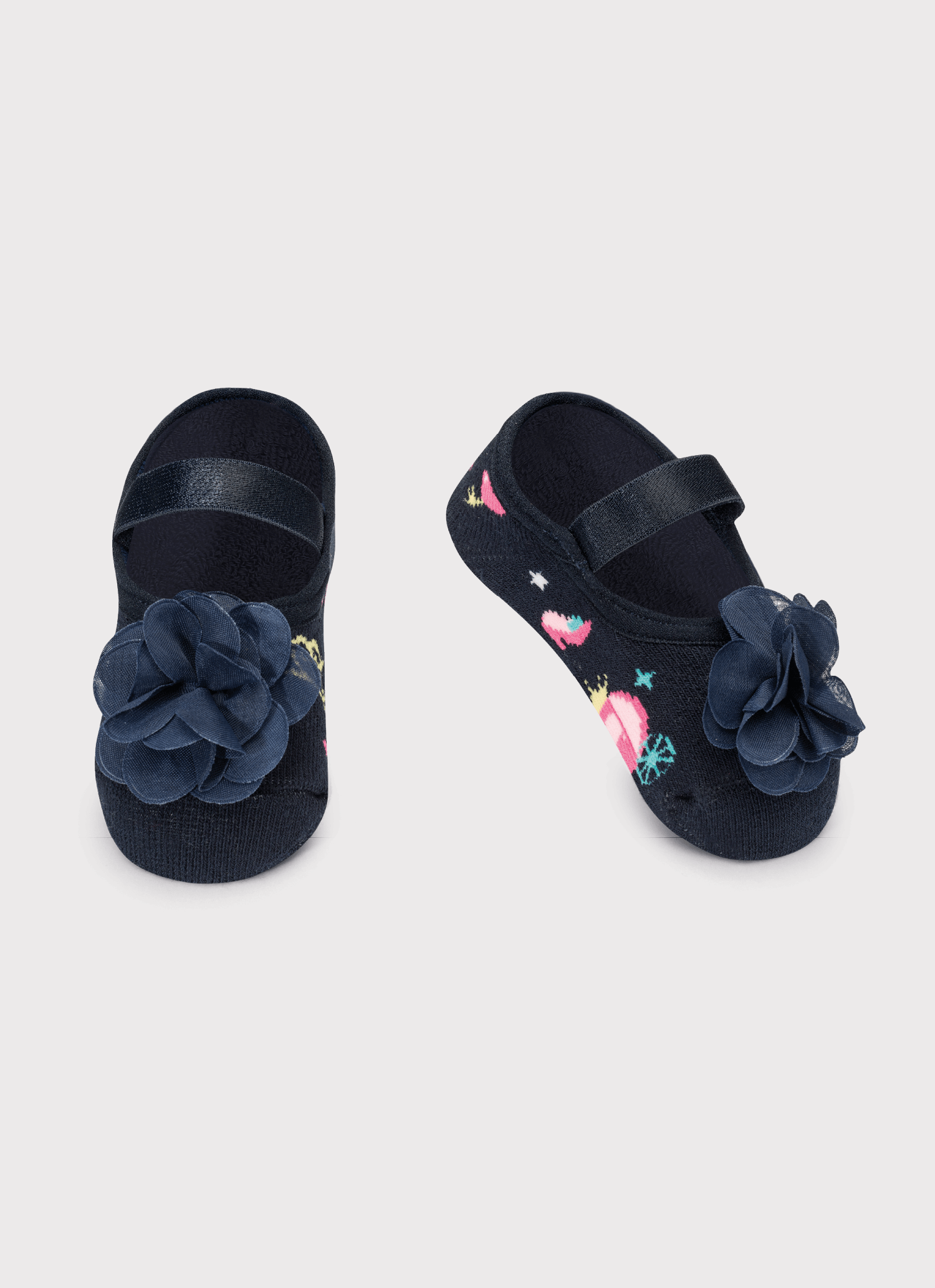 Meia-Sapatilha-Antiderrapante-Bebe-Menina-Conto-De-Fadas
