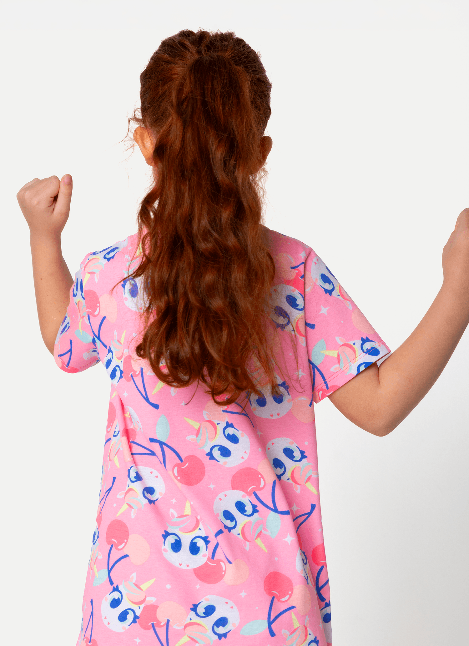 Camisola-Manga-Curta-Algodao-Menina-Unicornio-Frutas