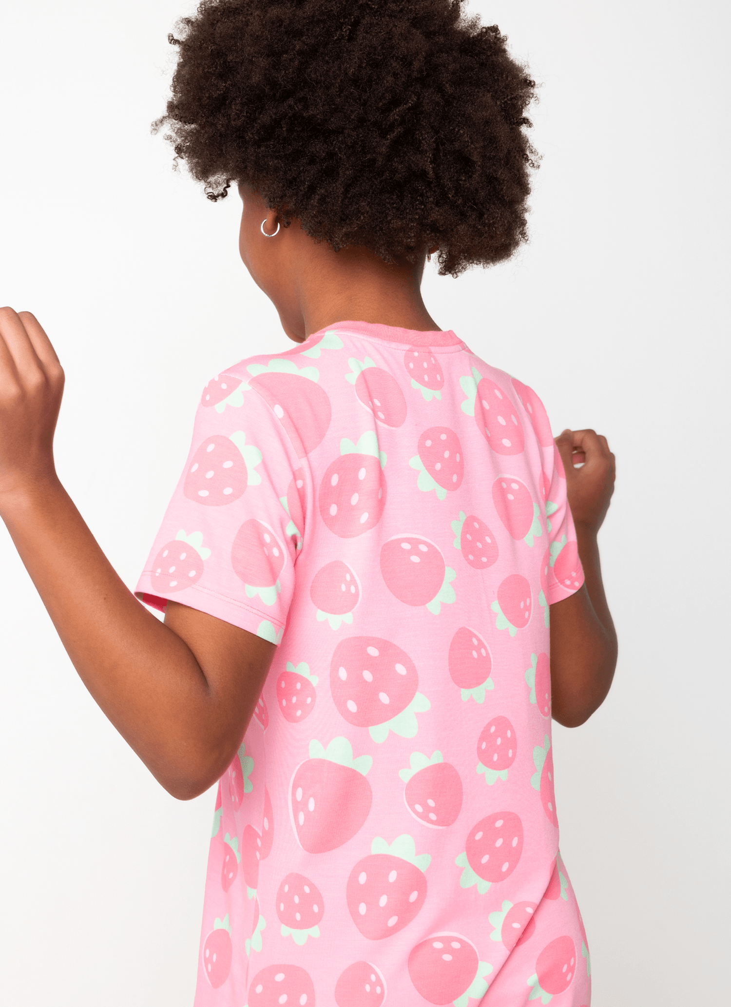 Camisola-Manga-Curta-Viscolycra-Menina-Teen-Morangos
