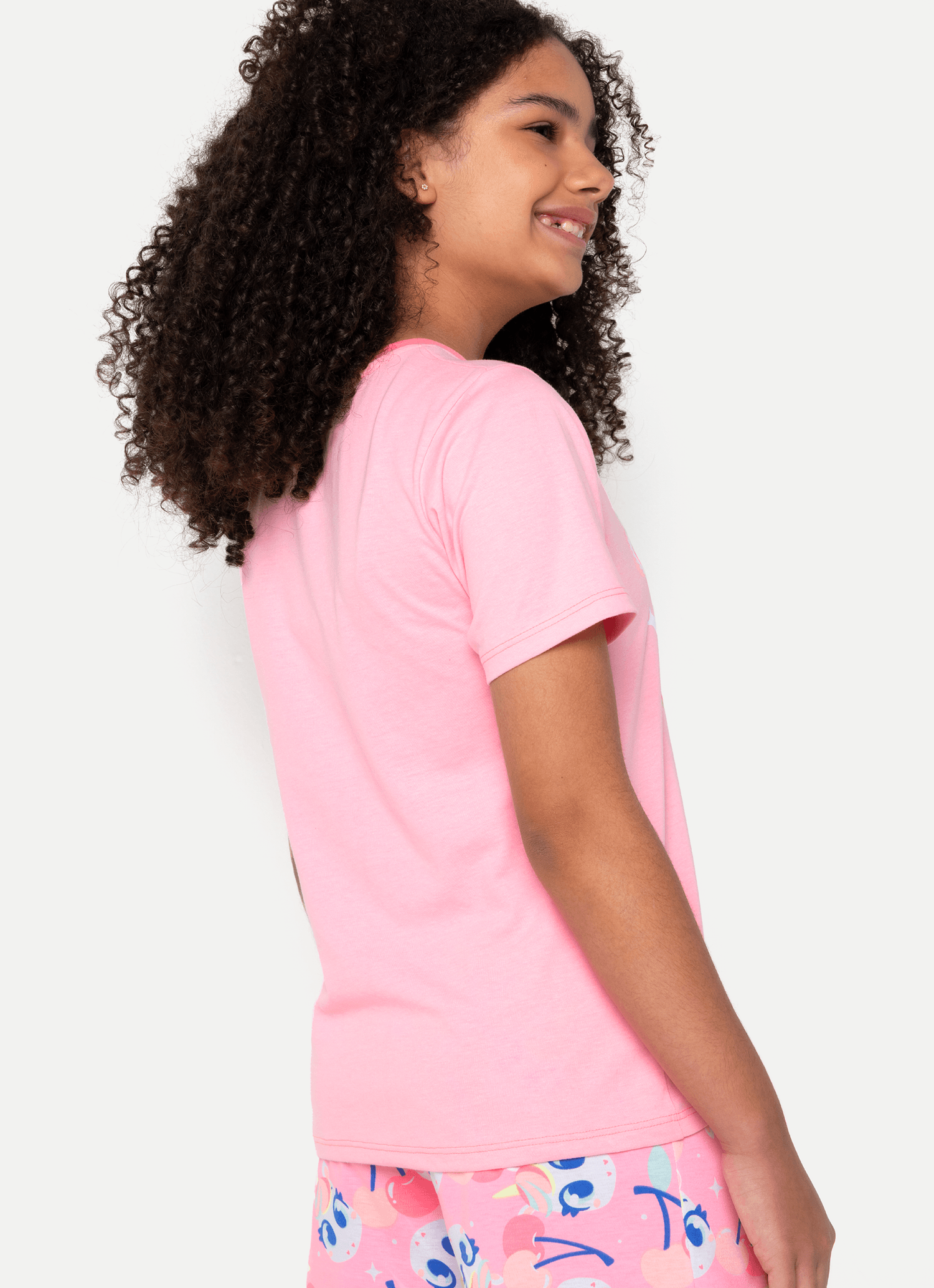 Pijama-Manga-Curta-Menina-Teen-Unicornio-Frutas