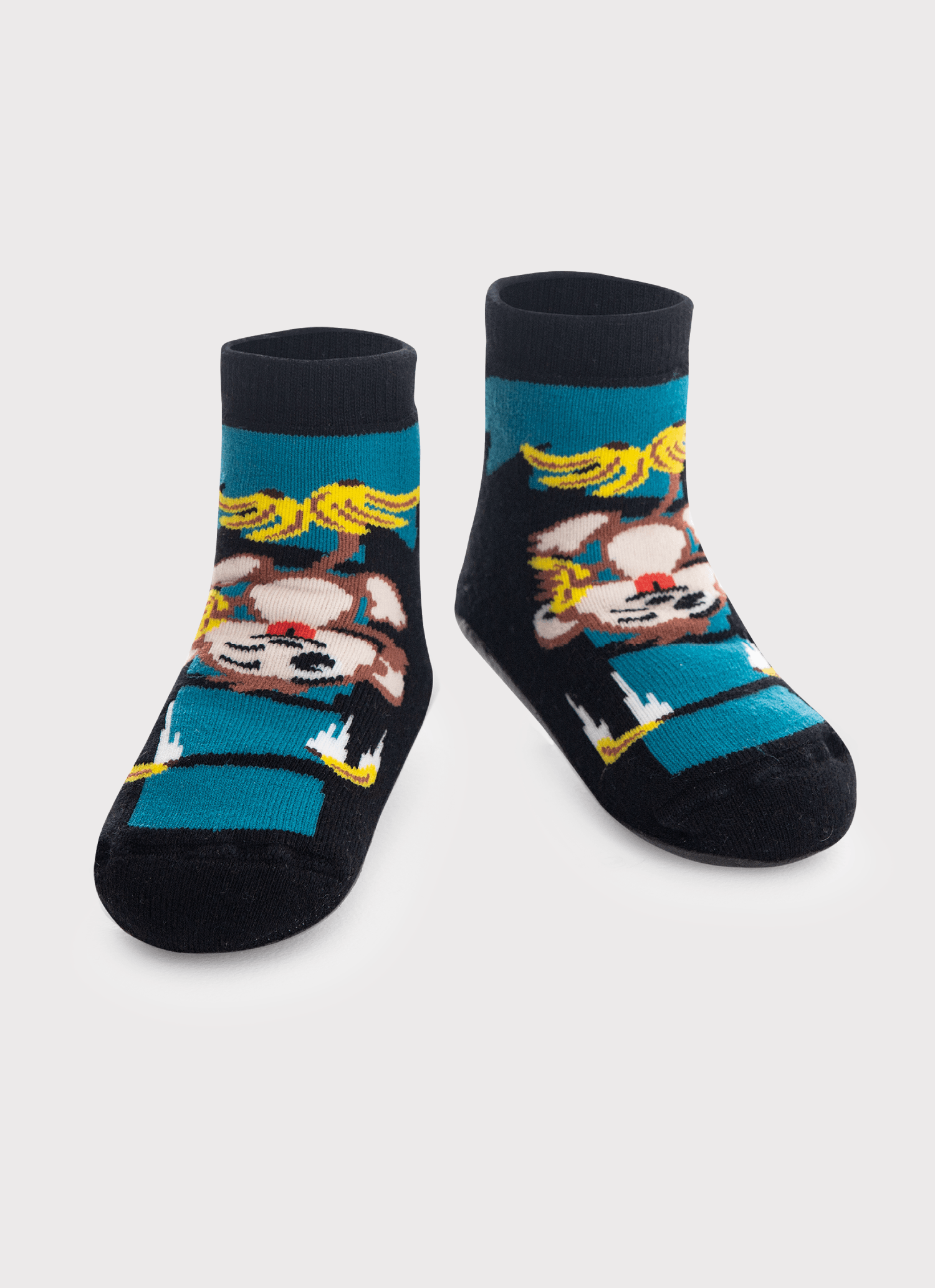 Meia-Soquete-Bebe-Menino-Macaco