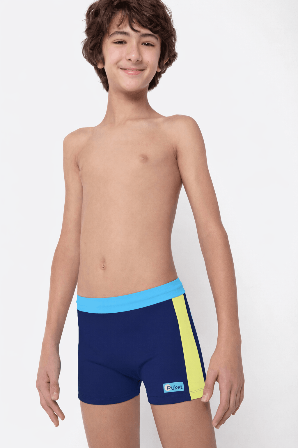 Sunga-Boxer-Com-Protecao-Solar-Menino-Teen-Color-Block-Azul-Marinho