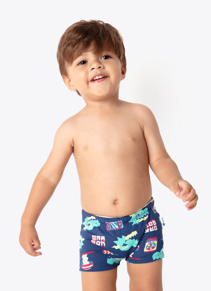 Sunga-Boxer-Com-Protecao-Solar-Bebe-Menino-Dragao-Street