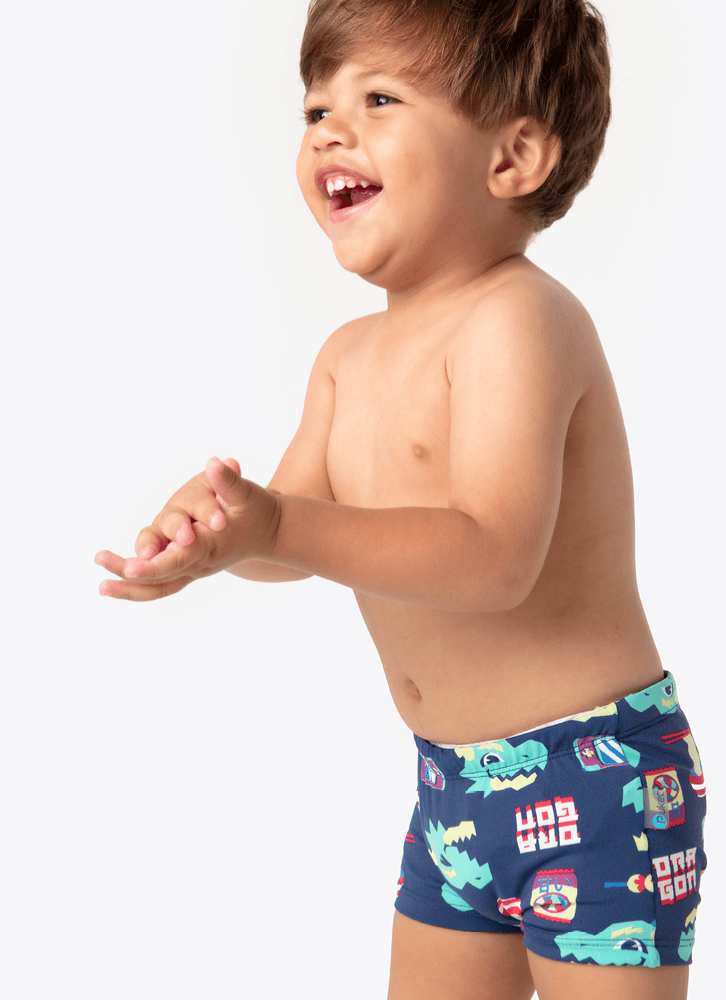 Sunga-Boxer-Com-Protecao-Solar-Bebe-Menino-Dragao-Street
