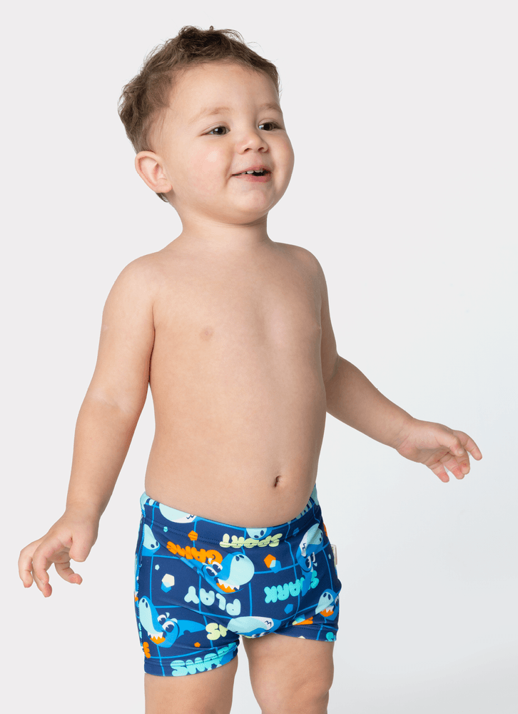 Sunga-Boxer-Com-Protecao-Solar-Bebe-Menino-Tubarao-Futevolei