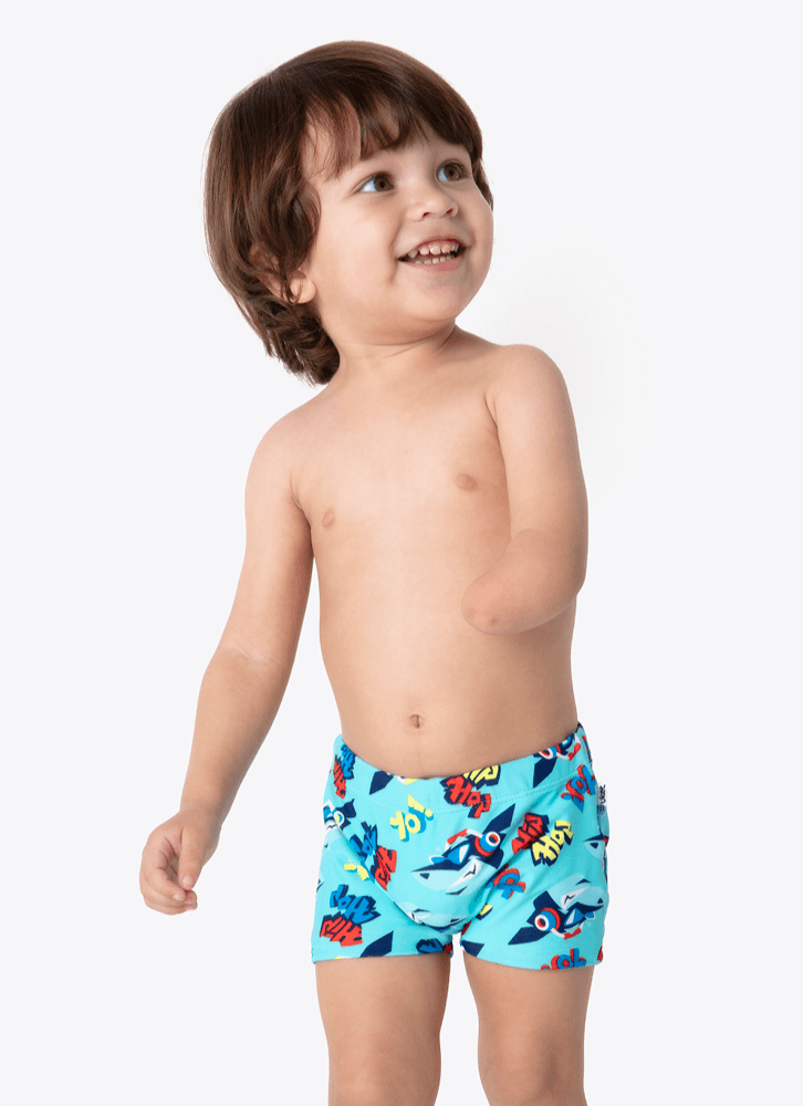 Sunga-Boxer-Com-Protecao-Solar-Bebe-Menino-Tubarao