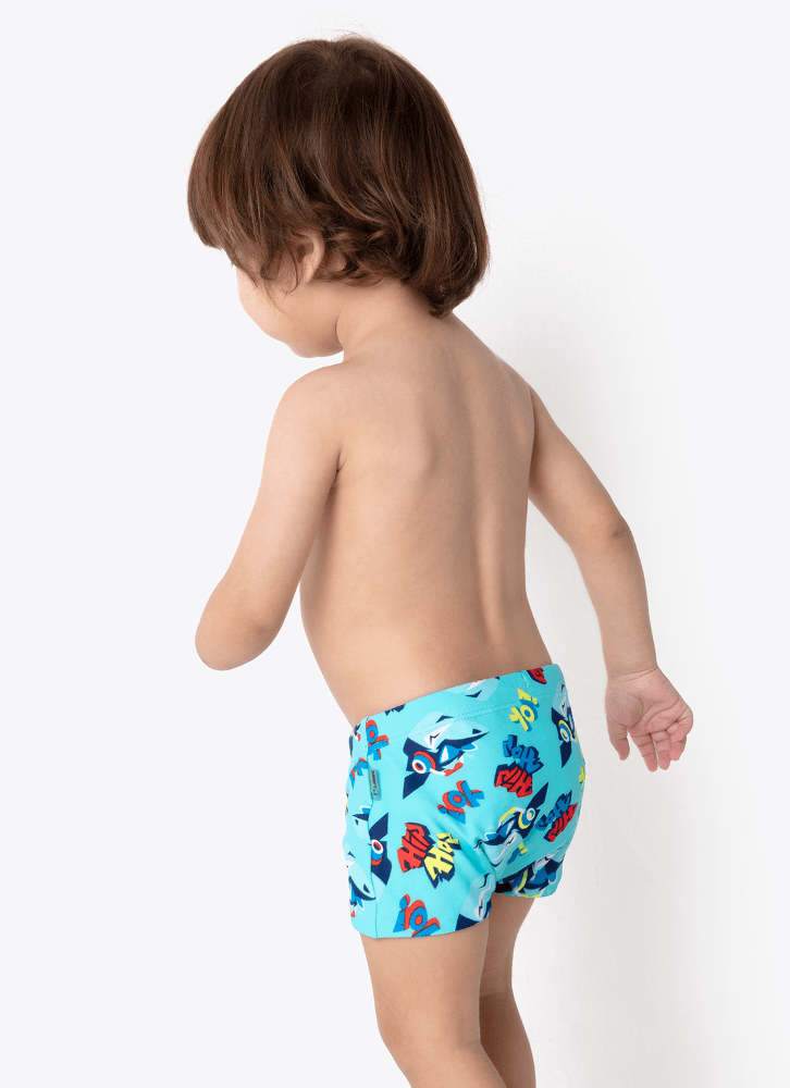 Sunga-Boxer-Com-Protecao-Solar-Bebe-Menino-Tubarao