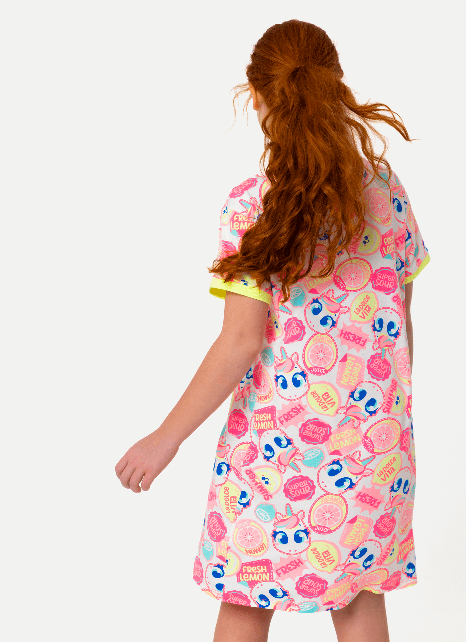 Camisola-Manga-Curta-Viscolycra-Menina-Teen-Unicornio-Frutas