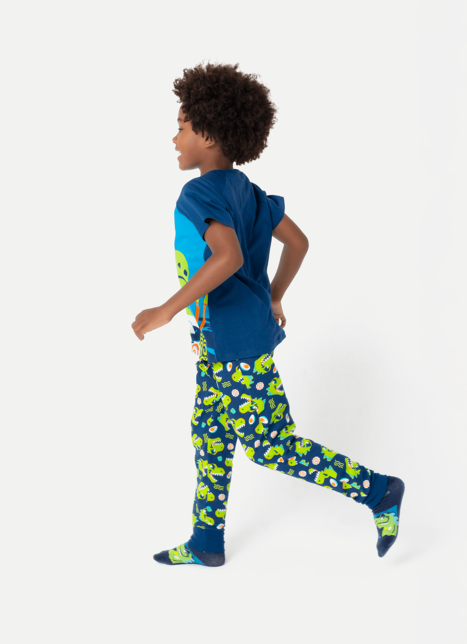 Pijama-Manga-Curta-Viscolycra-Menino-Dinozilla