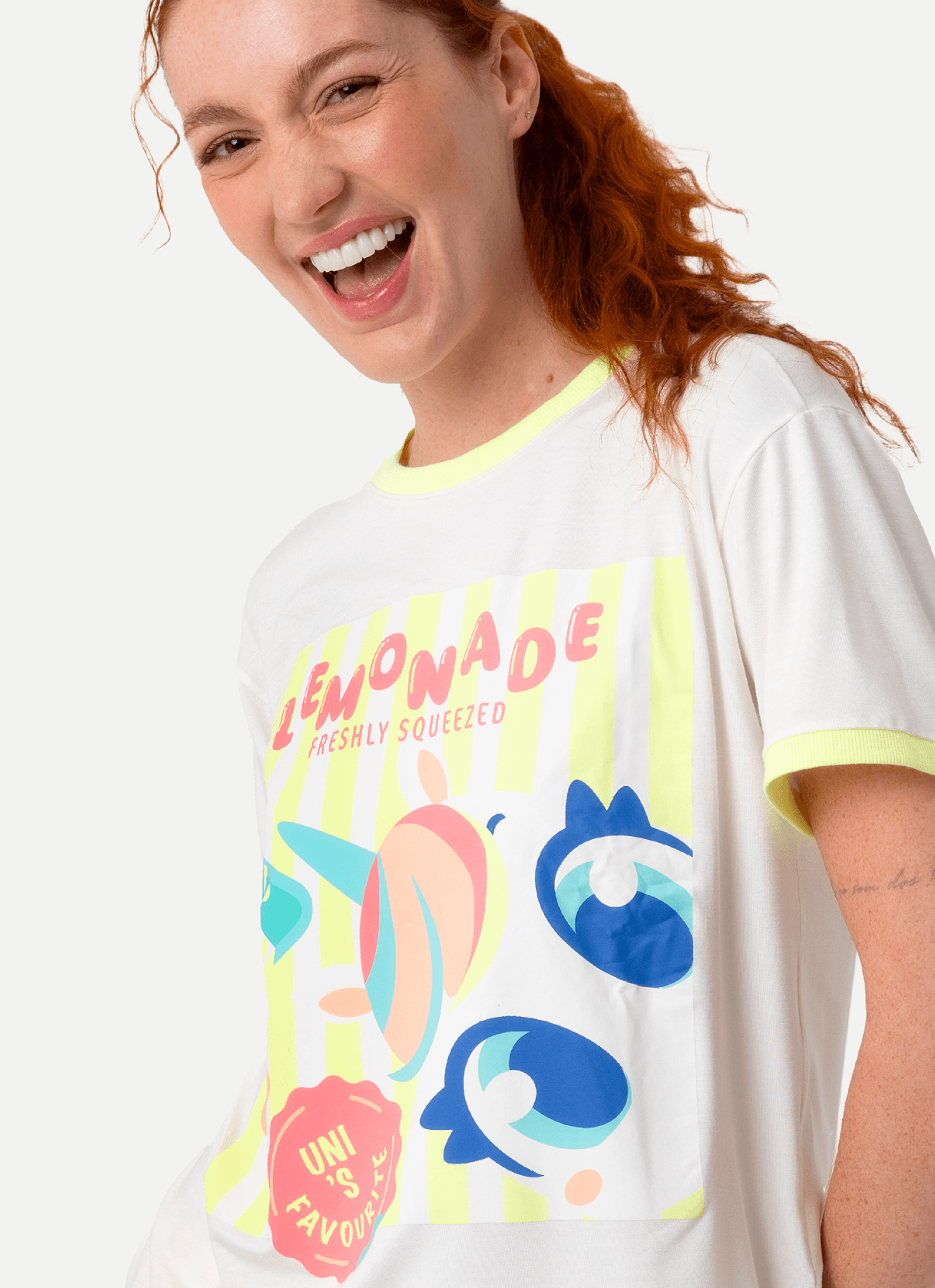 Pijama-Manga-Curta-Viscolycra-Feminino-Unicornio-Frutas