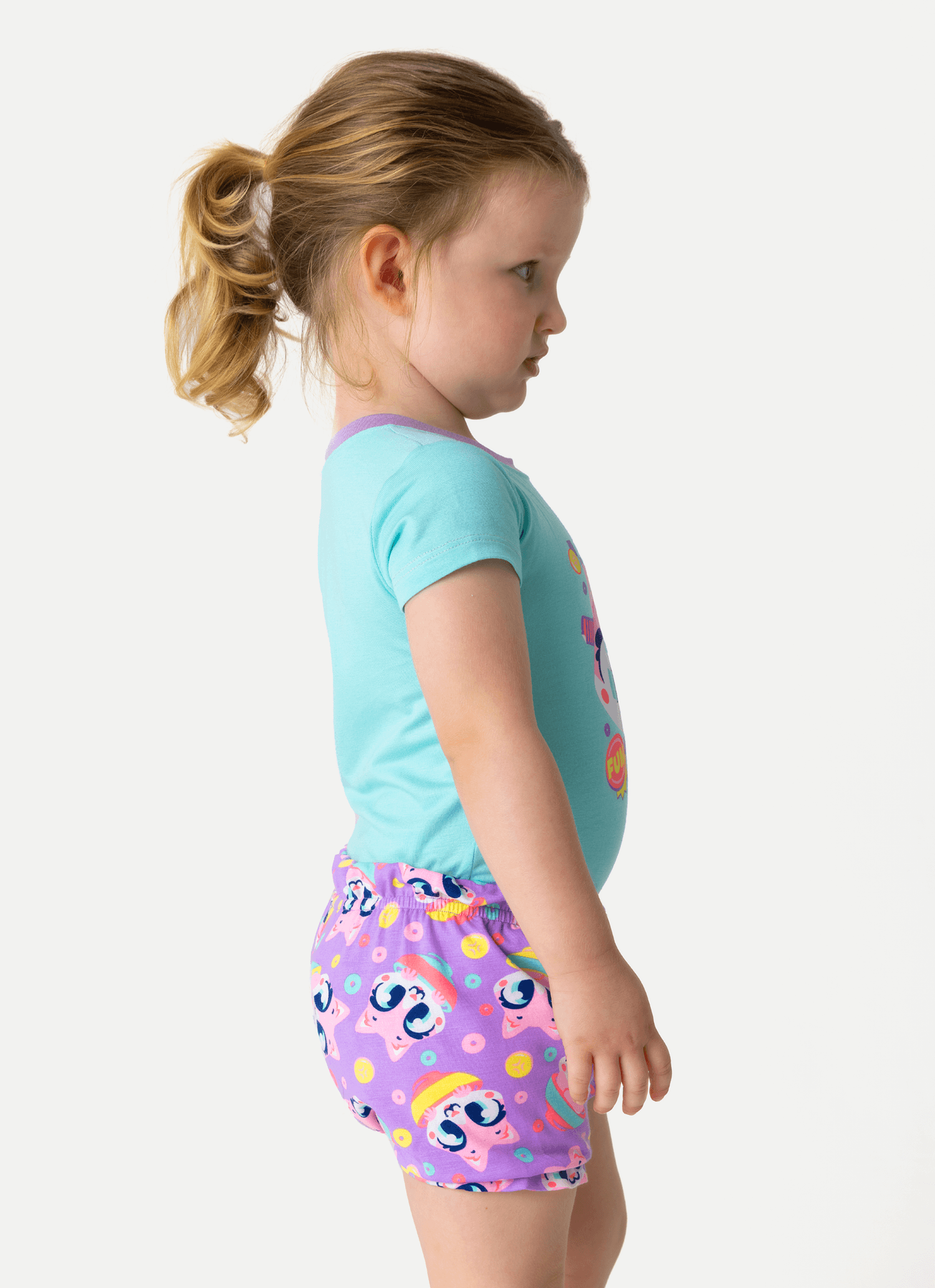 Pijama-Manga-Curta-Viscolycra-Bebe-Menina-Gata-Cereal