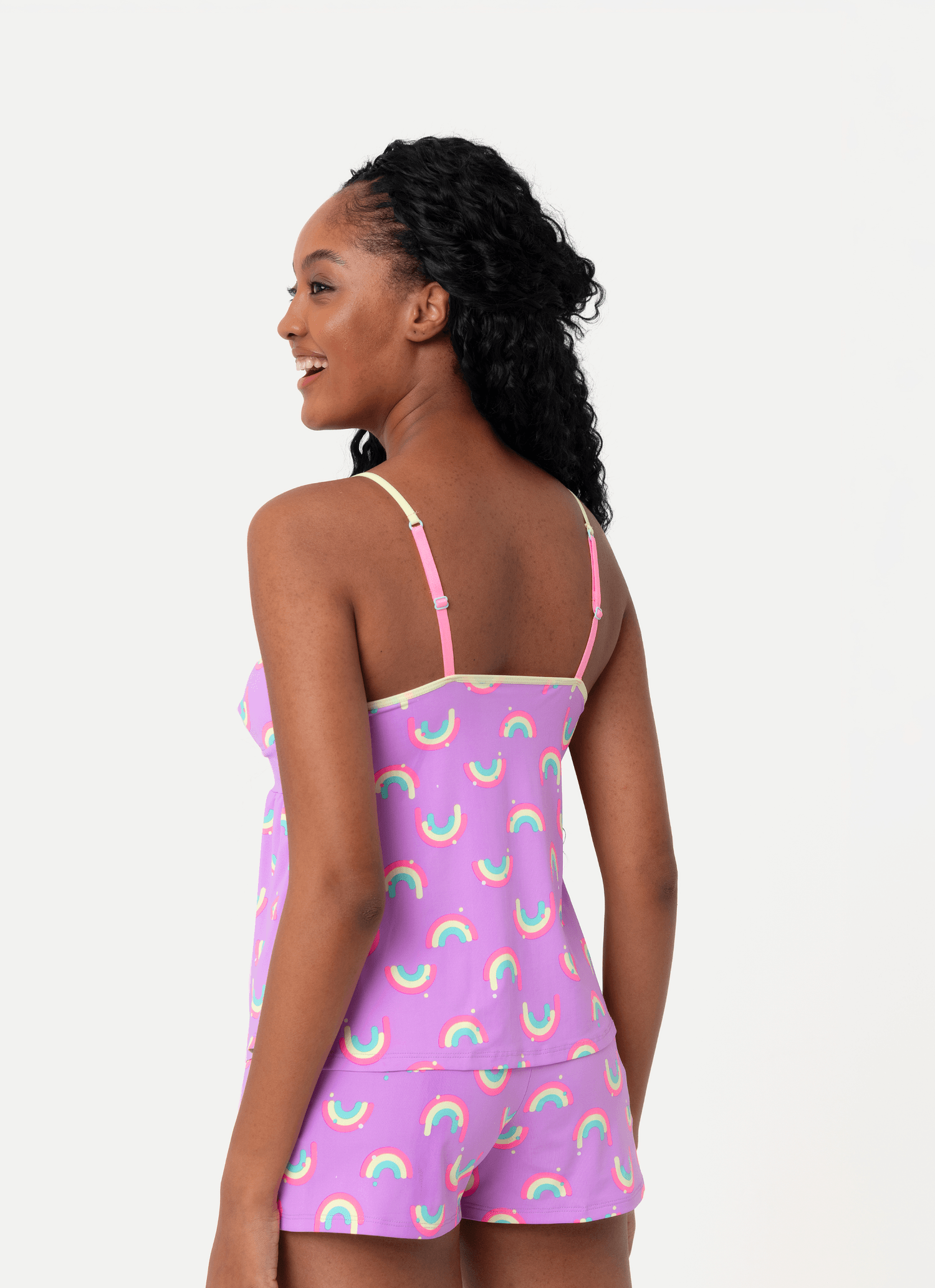Pijama-Regata-Microfibra-Feminino-Arco-iris