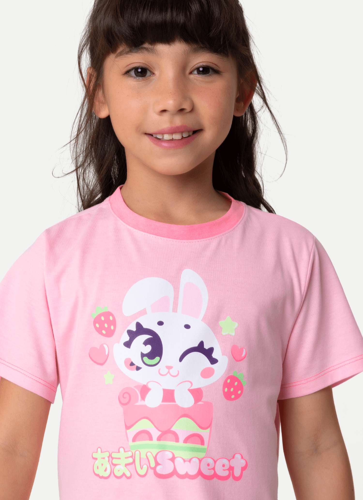 Camisola-Manga-Curta-Algodao-Menina-Coelha-Romantica