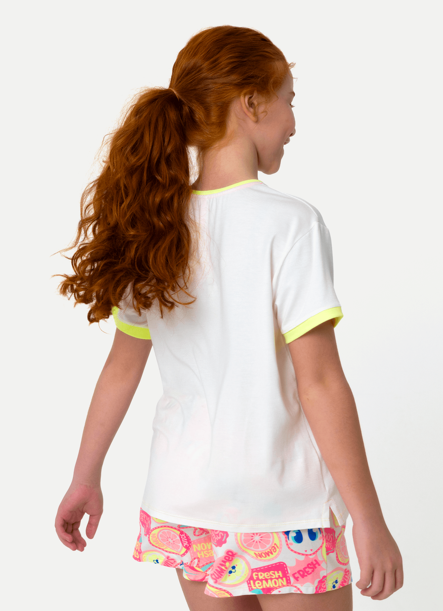 Pijama-Manga-Curta-Viscolycra-Menina-Teen-Unicornio-Frutas