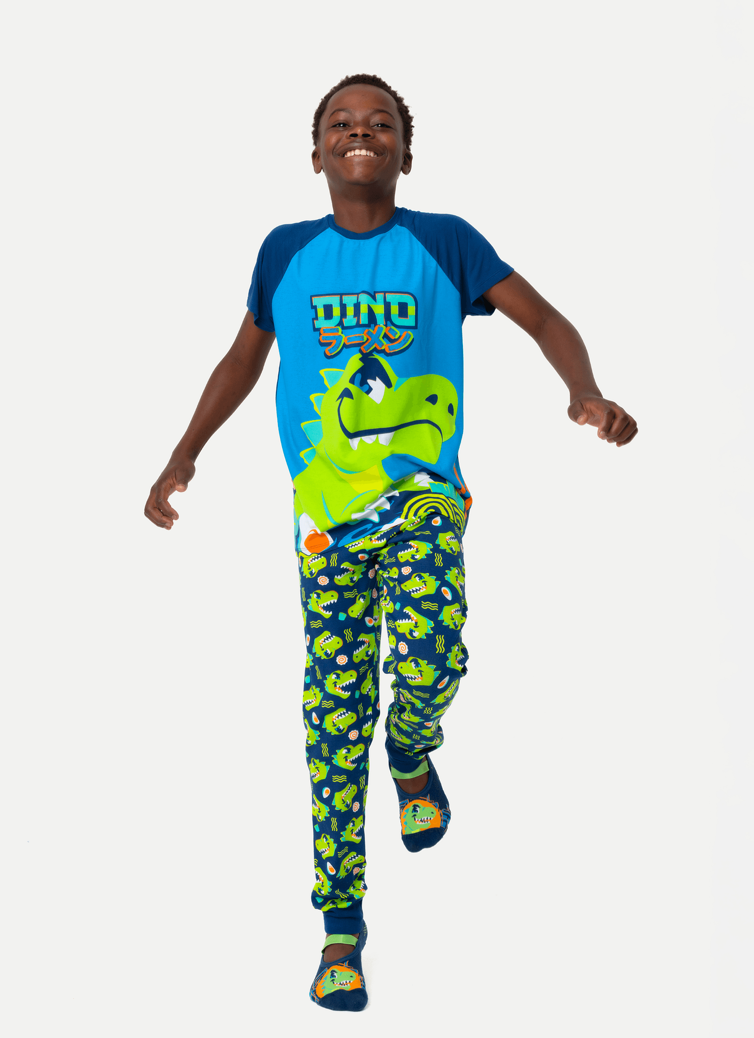 Pijama-Manga-Curta-Viscolycra-Menino-Teen-Dinozilla