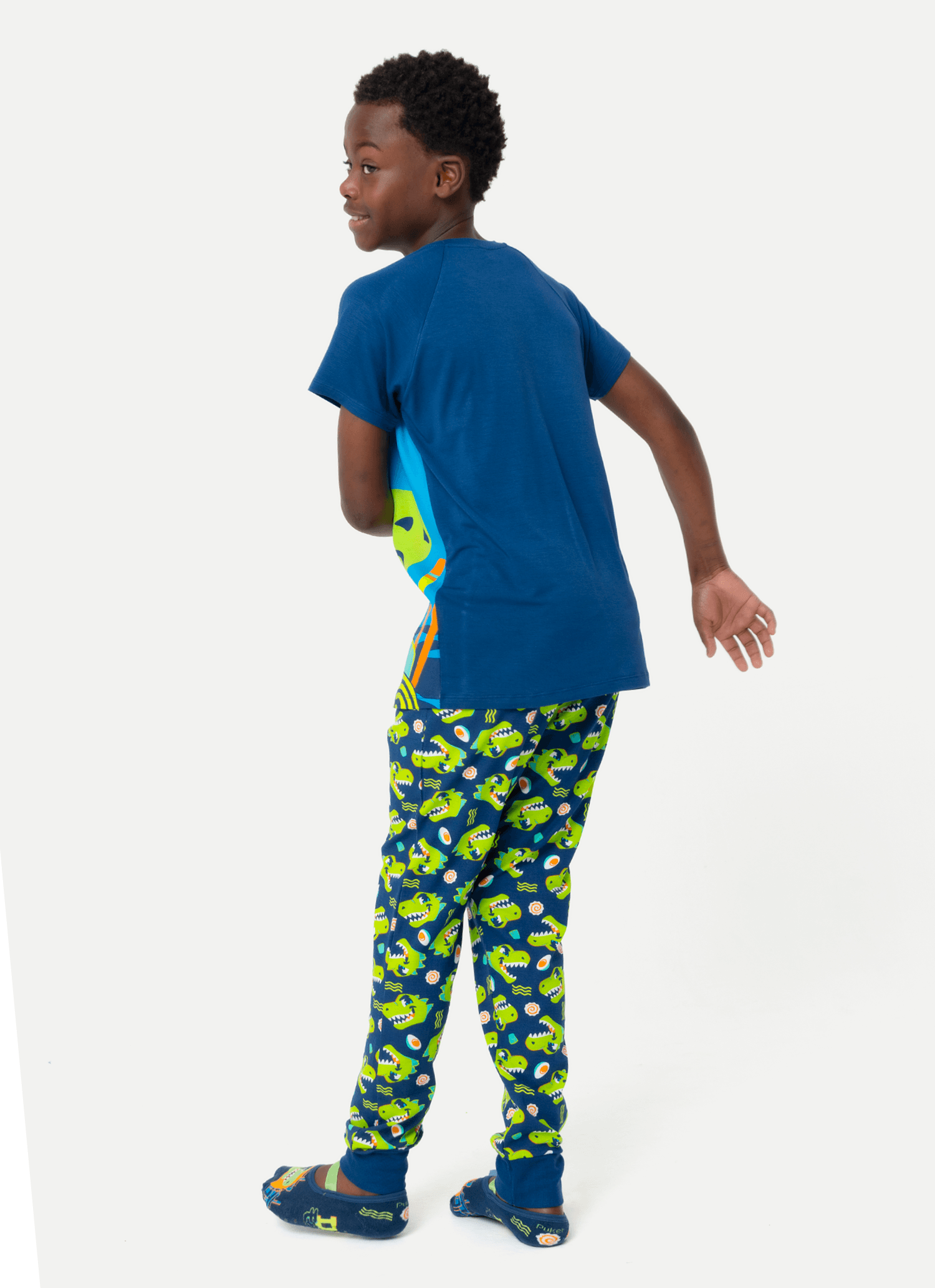 Pijama-Manga-Curta-Viscolycra-Menino-Teen-Dinozilla