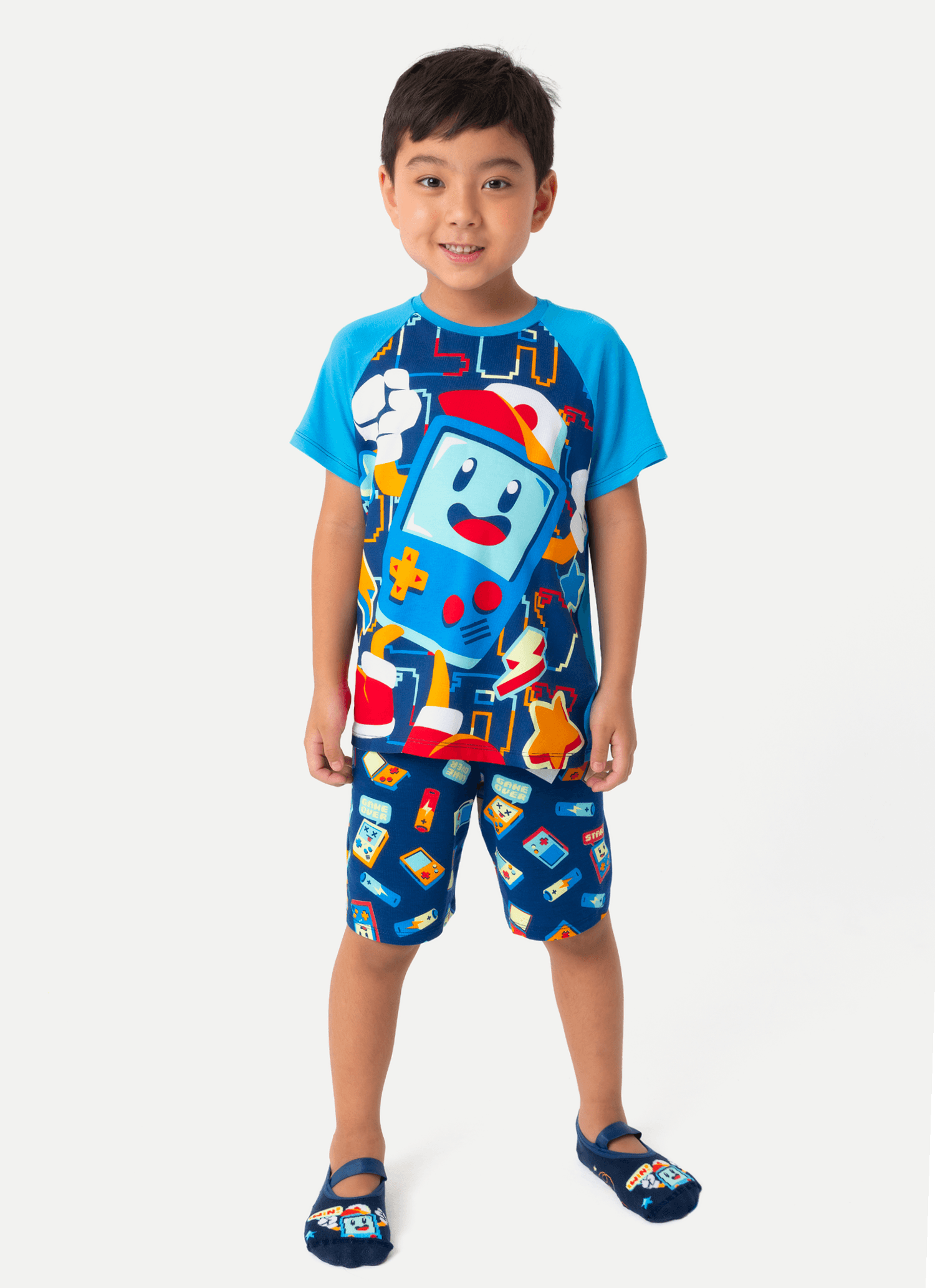 Pijama-Manga-Curta-Viscolycra-Menino-Games