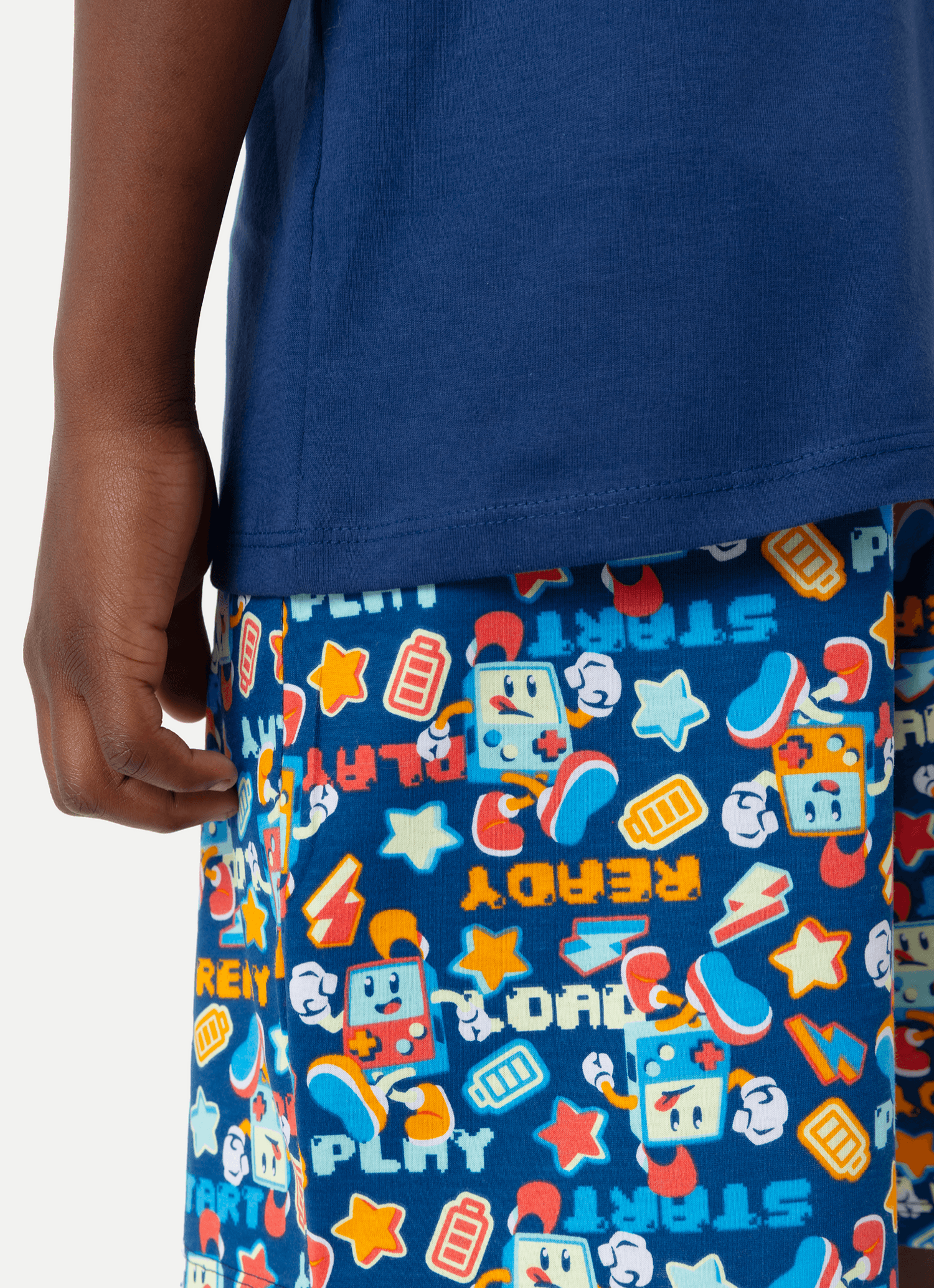 Pijama-Manga-Curta-Algodao-Menino-Teen-Games