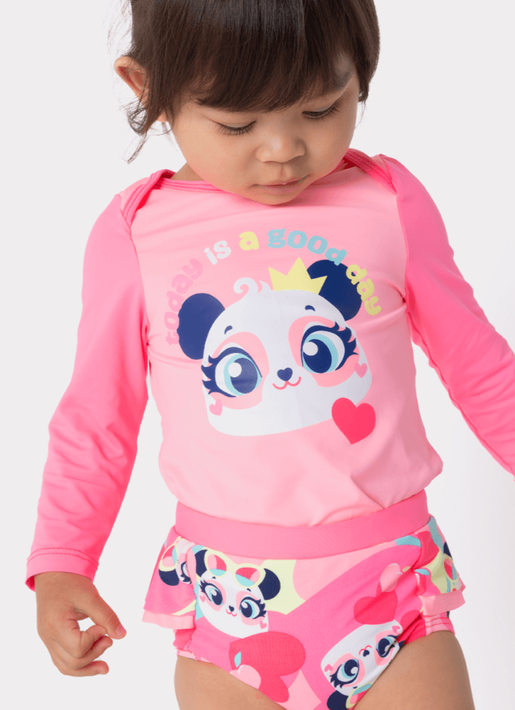 Conjunto-Camiseta-E-Calcinha-Com-Protecao-Solar-Bebe-Menina-Panda-Romantico