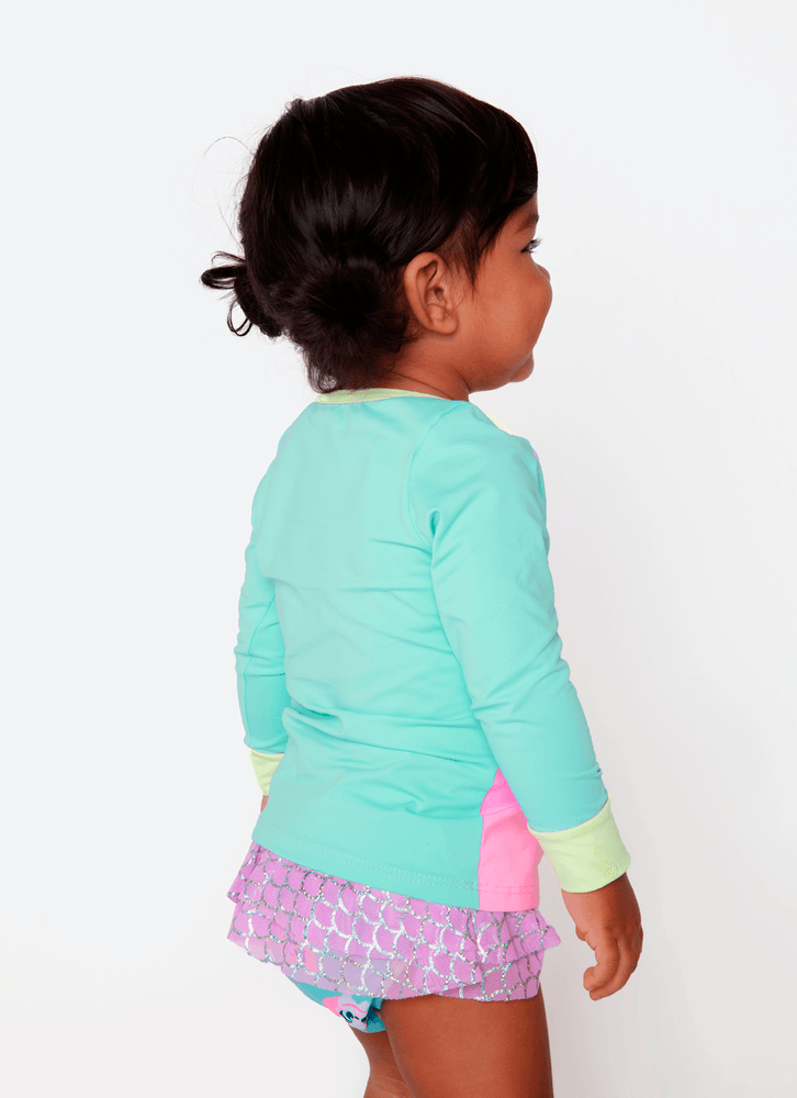Camiseta-Manga-Longa-Com-Protecao-Solar-Bebe-Menina-Color-Block